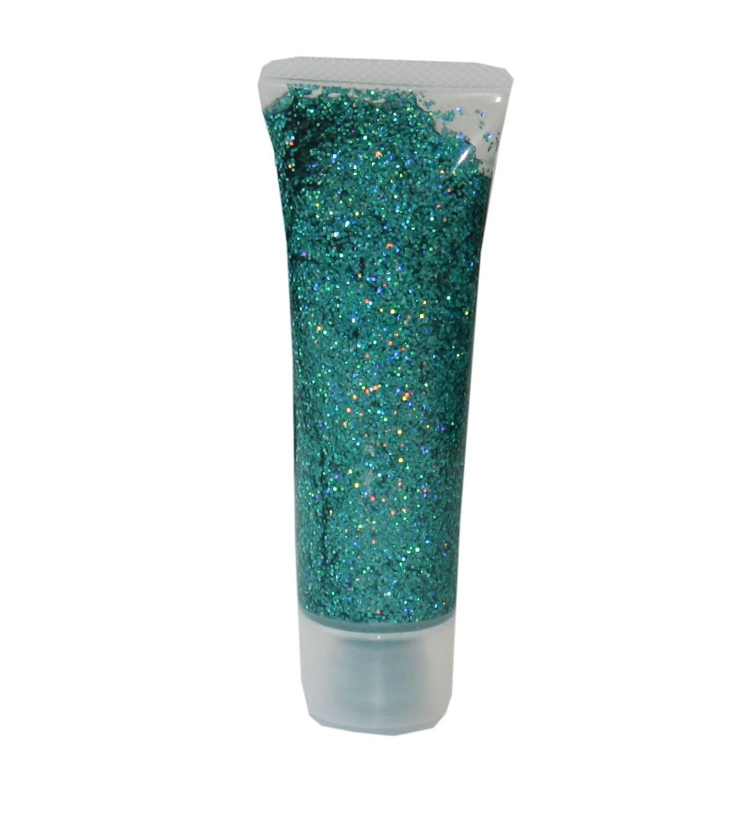 Eulenspiegel Glitter Gel - Green Jewel Body Glitter for Makeup & Festivals (18ml) - Buy Online on GoSupps.com