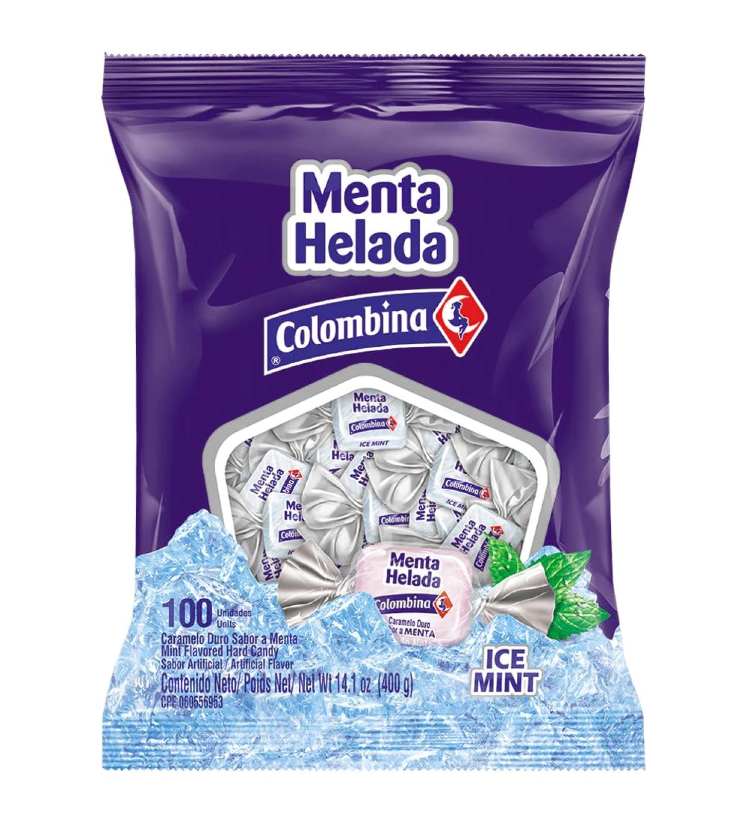 MASColombina Menta Helada 400g Box of 18-Fd