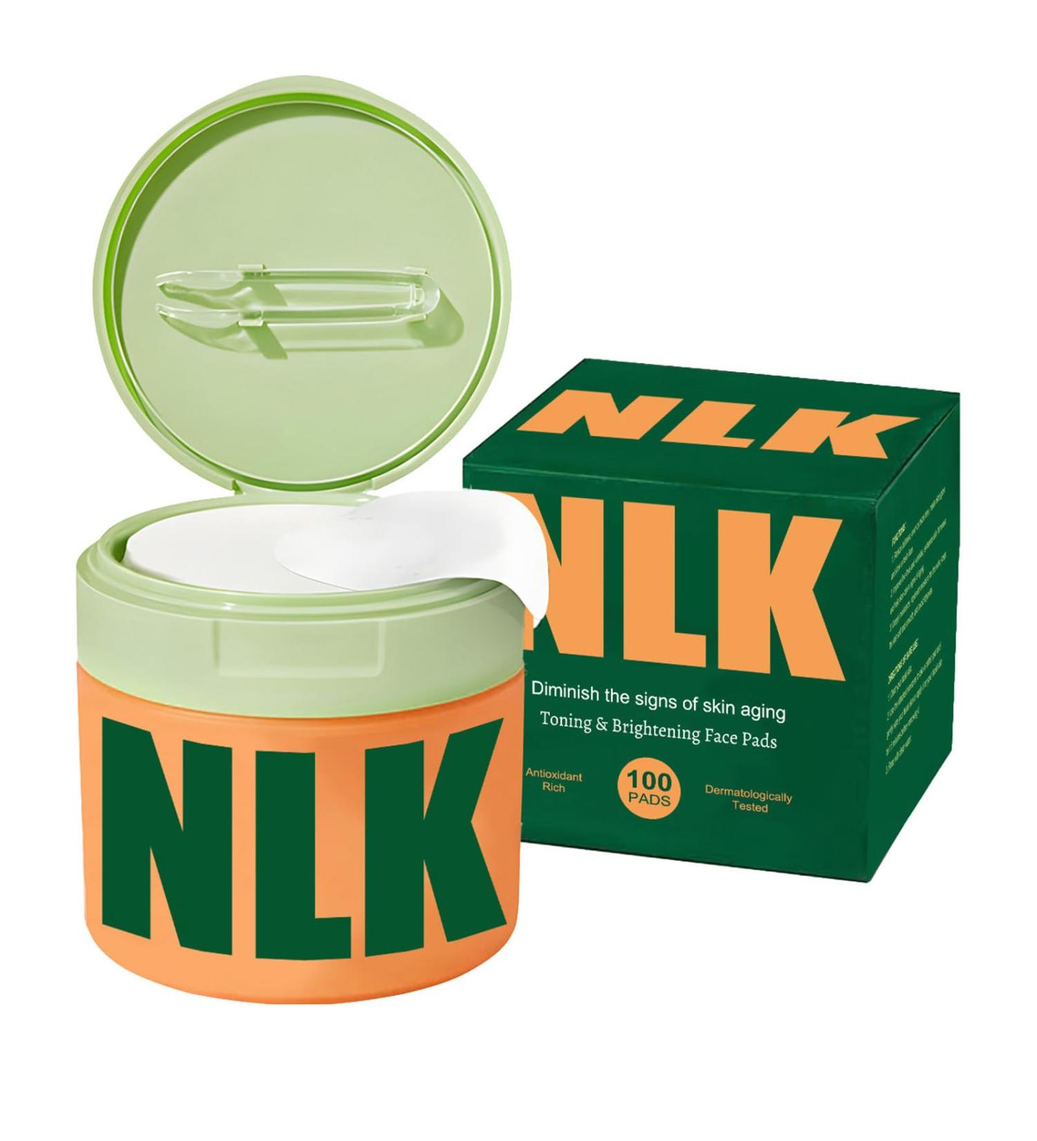 K-Beauty Inspired Toner Pads Hydrating Facial Pads with Snail Mucin Niacinamide & Centella Dark Spot & Fine Line Look Care 100 Count - Buy Online on GoSupps.com