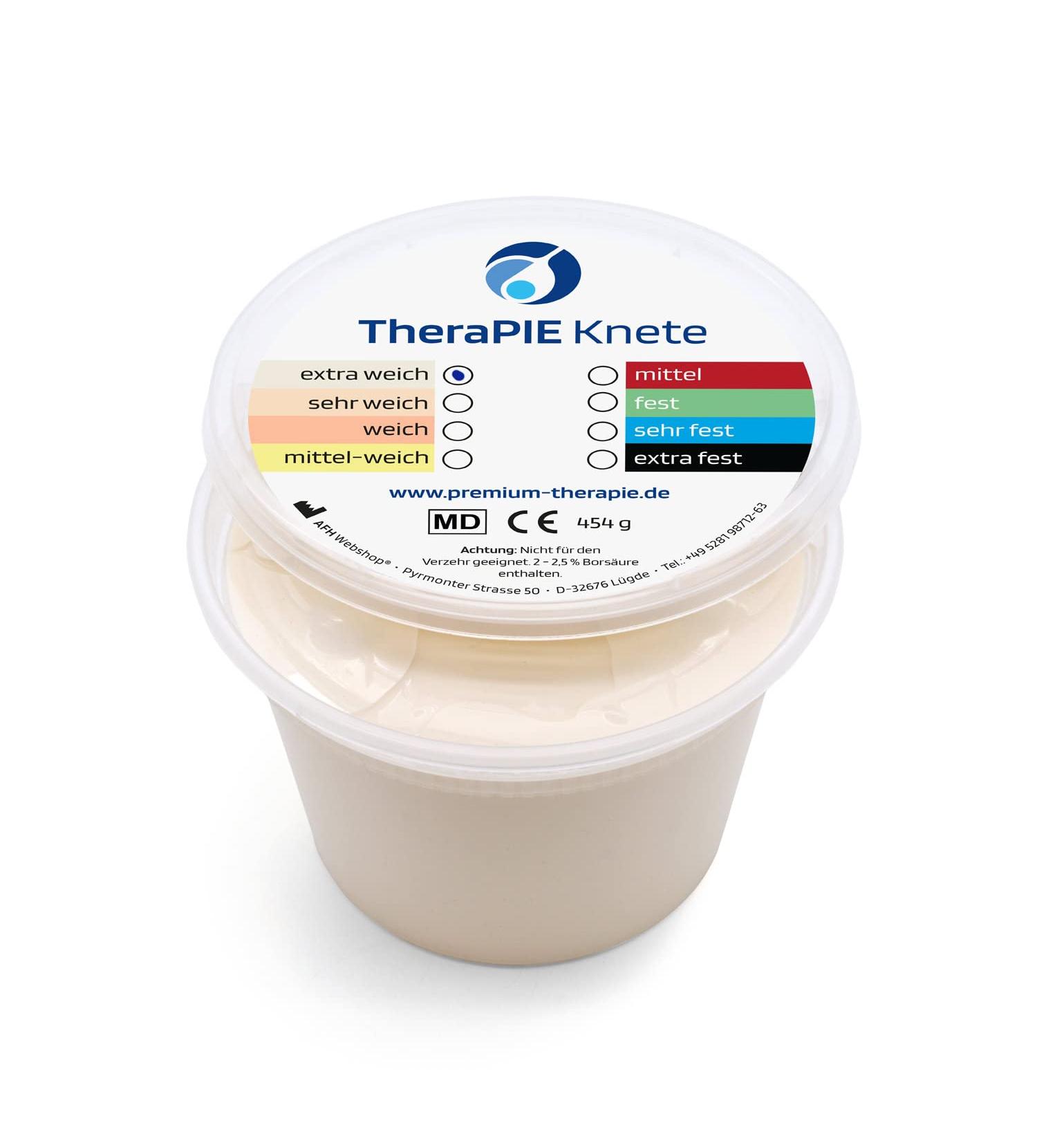 AFH-Webshop TheraPIE Putty 454g (1lb) Therapy Putty - Extra Firm Strength Resistance - Uni Cream - Buy Online on GoSupps.com