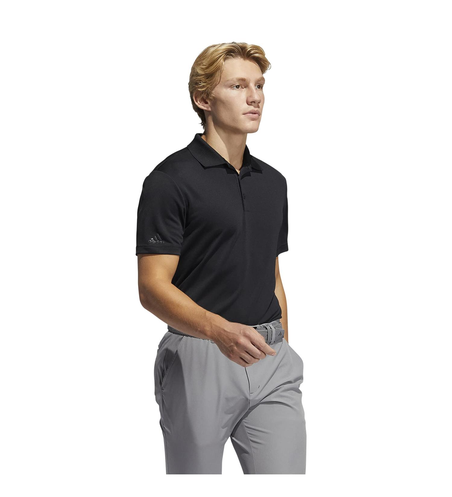 adidas Men's Performance Primegreen Polo Shirt - Black, X-Large - Buy Online on GoSupps.com