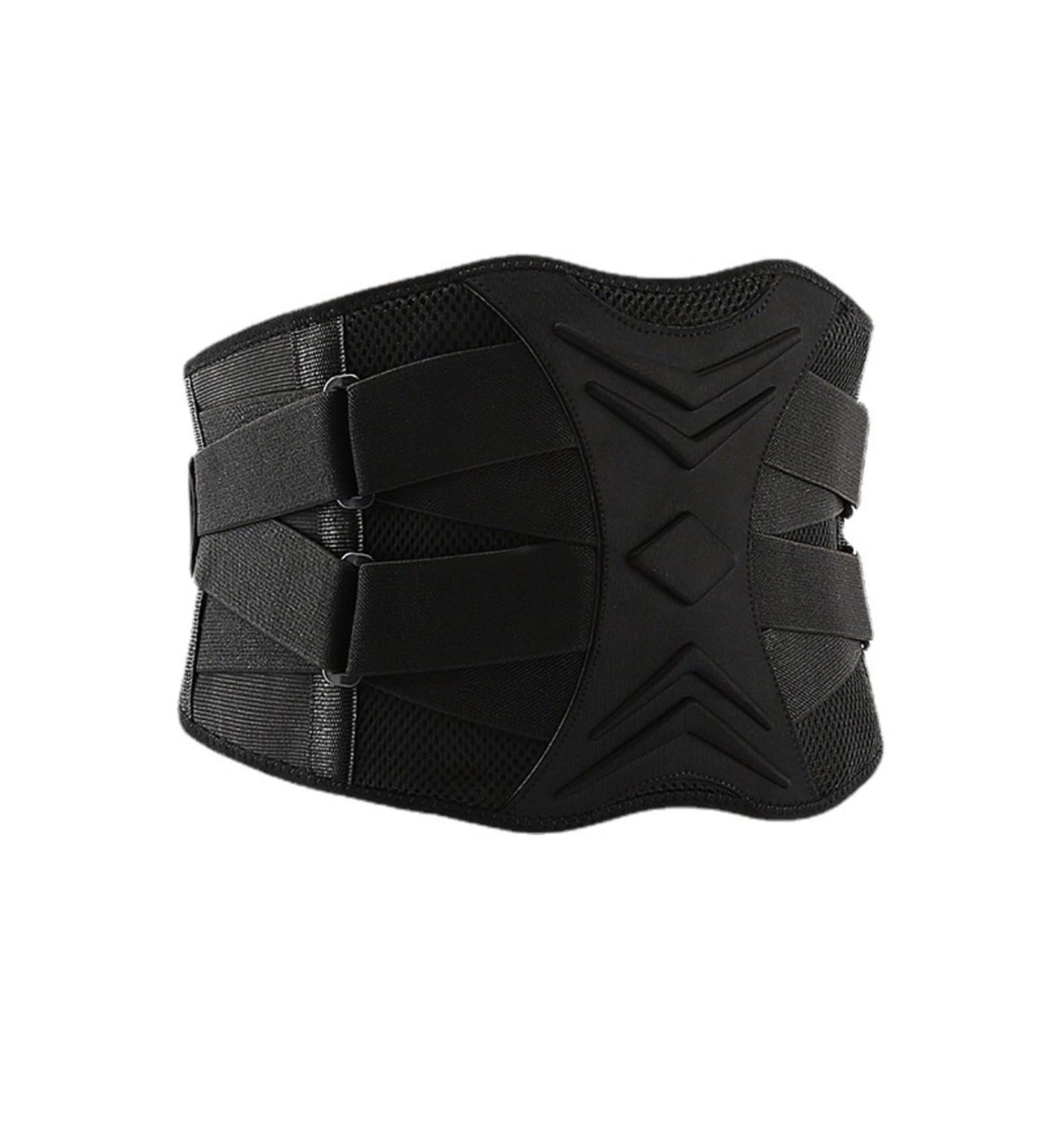 MOILO Back brace to relieve sciatica herniation lumbar disc curvature sprained back support belt adjustable support. For yoga sports fitness weightlifting suitable for men and women (X-Large) - Buy Online on GoSupps.com
