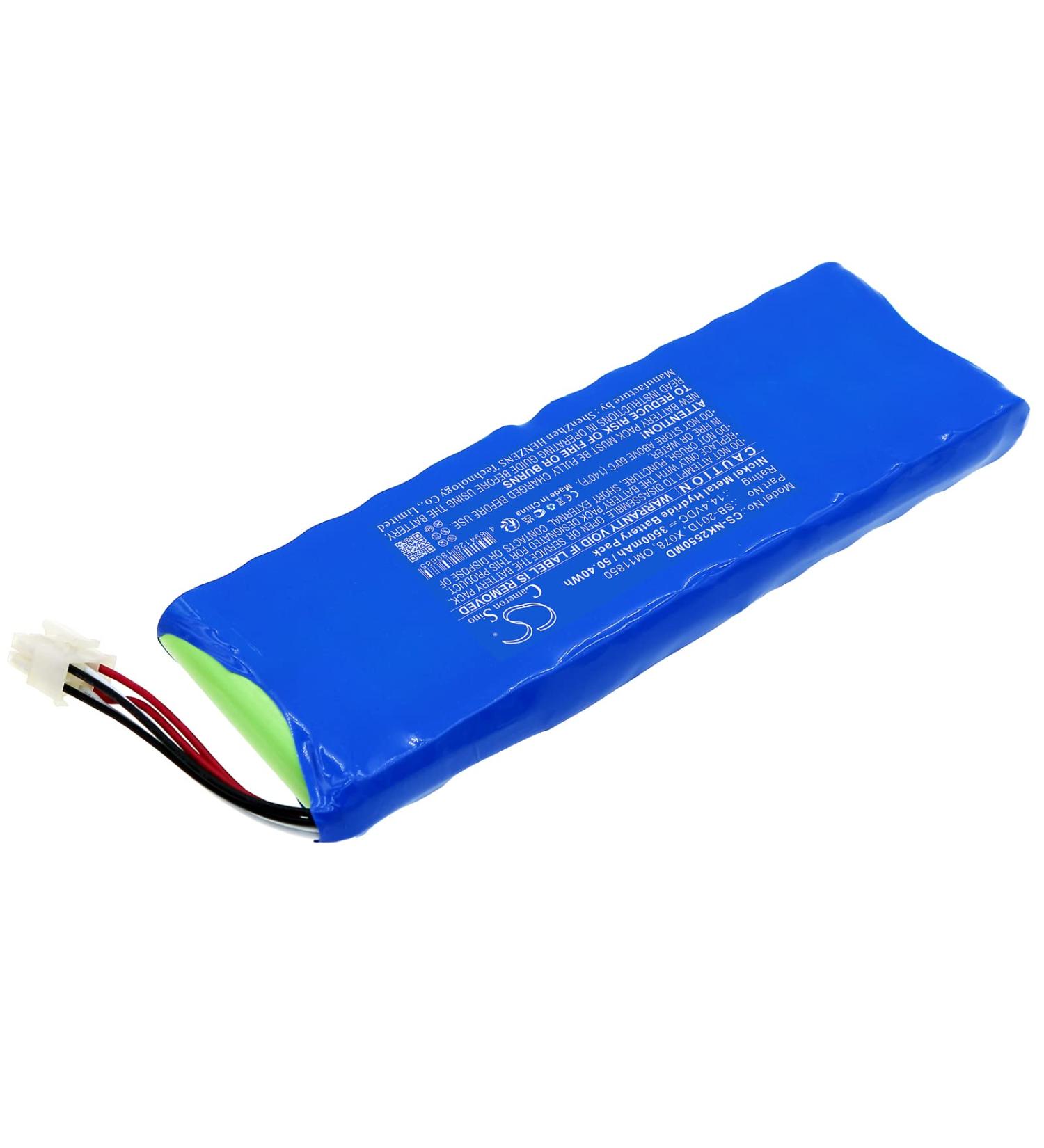 Replacement Battery for Nihon Kohden G-2550 Monitor | OM11850 SB-201D X078 | 3500mAh 14.4V - International Shipping Available - Buy Online on GoSupps.com