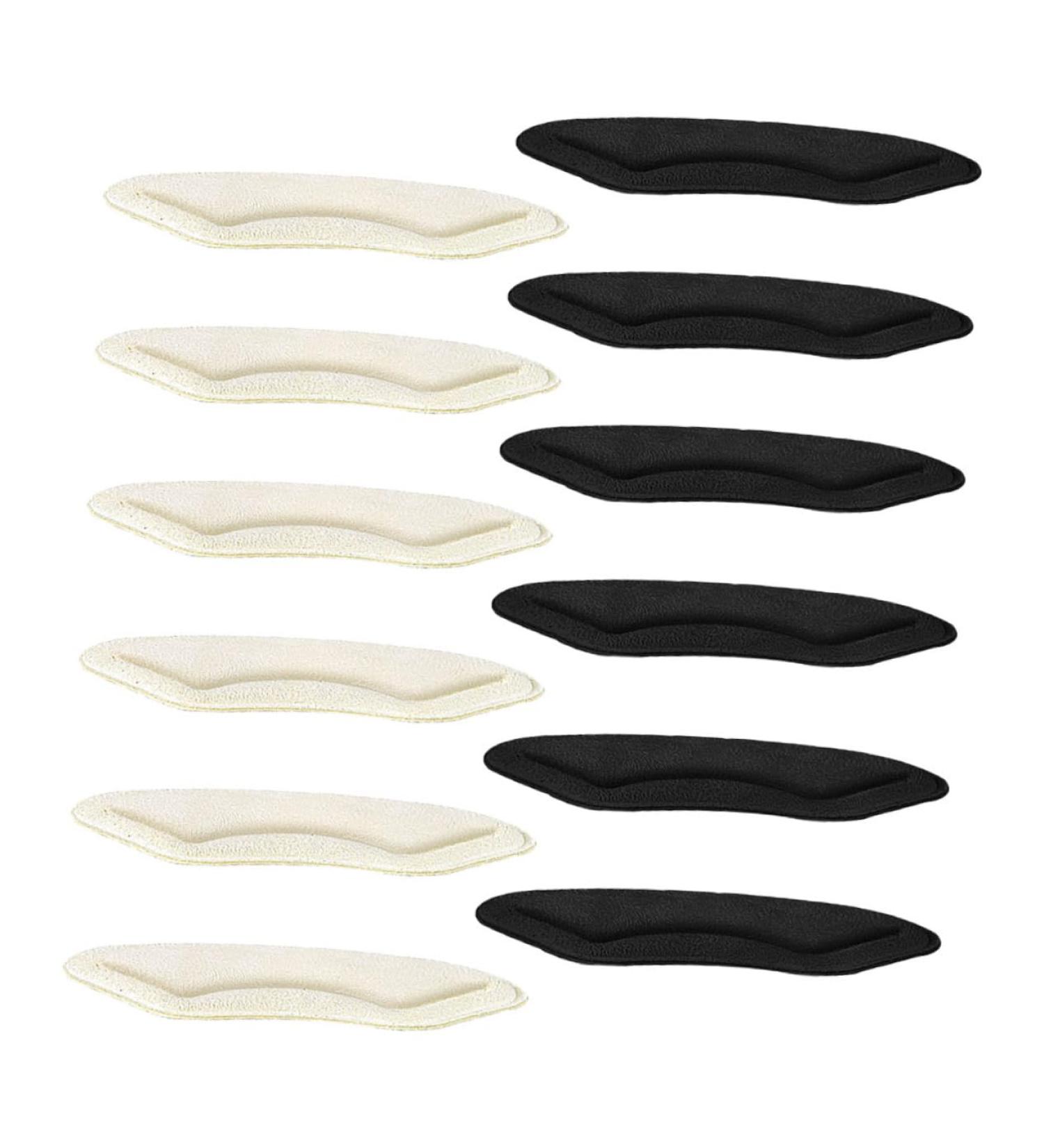 FOMIYES 6 Pairs Heel Stickers & Half Size Pads | Silicone Heel Slip Prevention for Sports Shoes - Double-Sided Adhesive - Buy Online on GoSupps.com