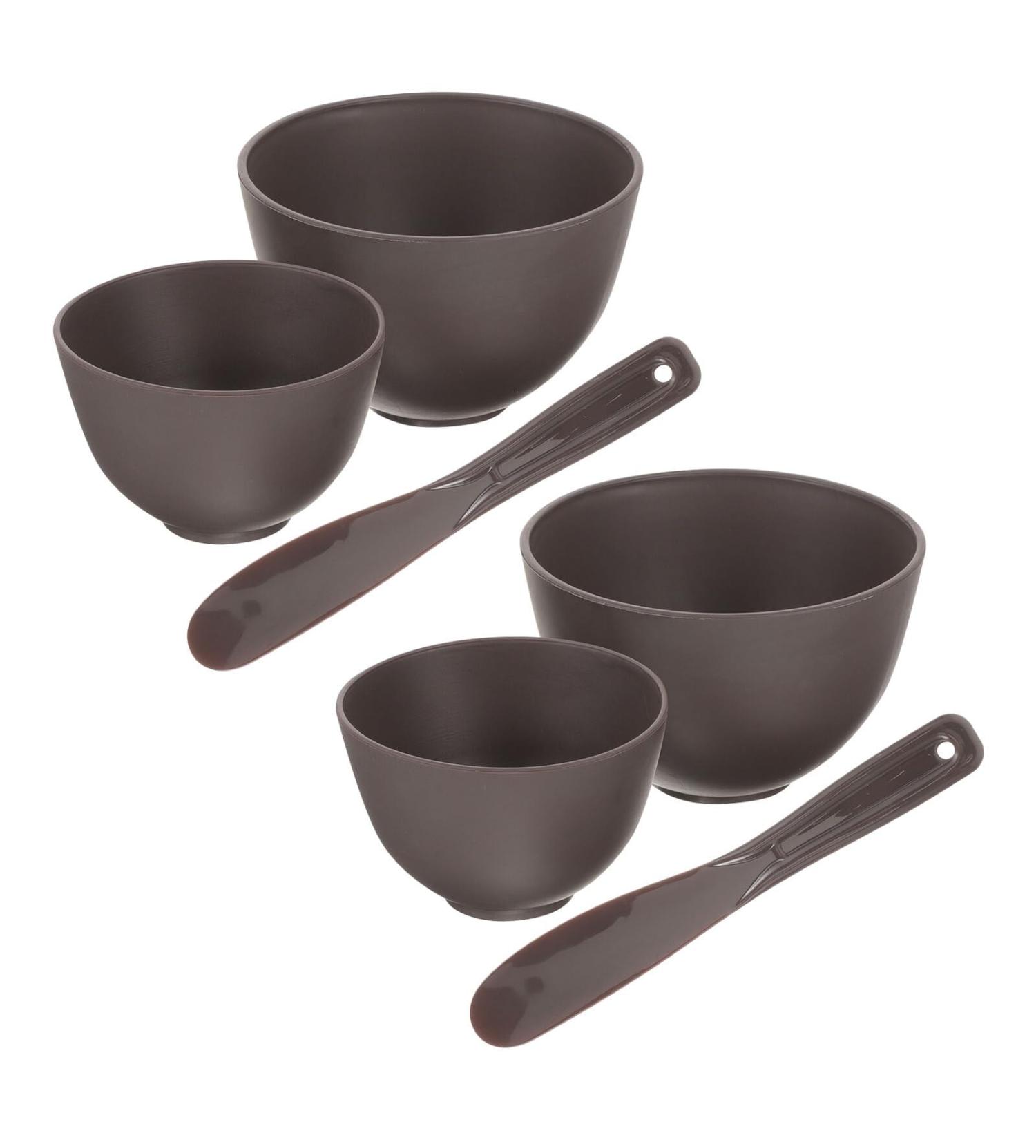 Mobestech Kit Bols et Spatules Silicone pour Masque Facial Doux Portable et Multifonction pour Soins Peau Domicile Salon et Voyage - Buy Online on GoSupps.com