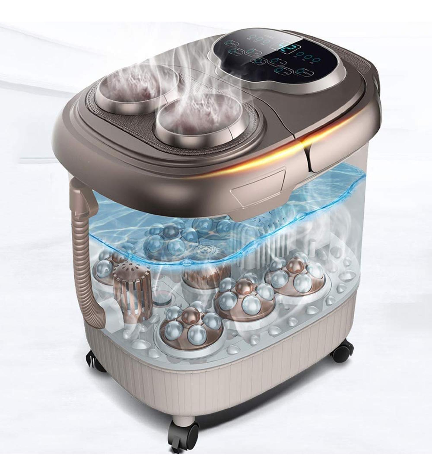 Electric Foot Spa Bath Massager with Heat Foot Bath Soaking Pedicure Motorized High Ambition - Buy Online on GoSupps.com
