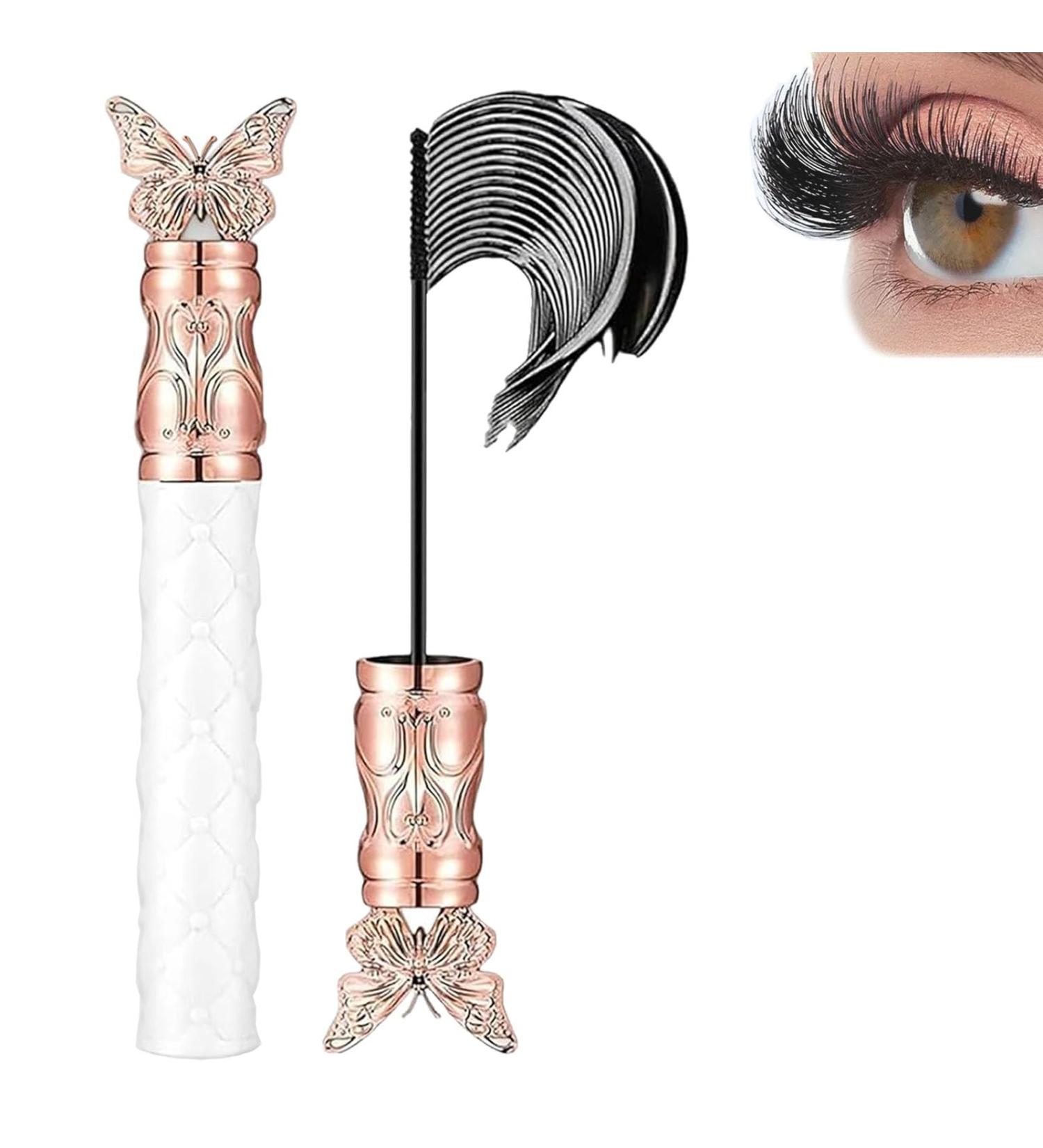  blmcoos Waterproof lengthening mascara long-lasting thick and curling mascara sweat-resistant black mascara quick-drying mascaras liquid lash cream smudge-proof color-resistant (1 - Buy Online on GoSupps.com