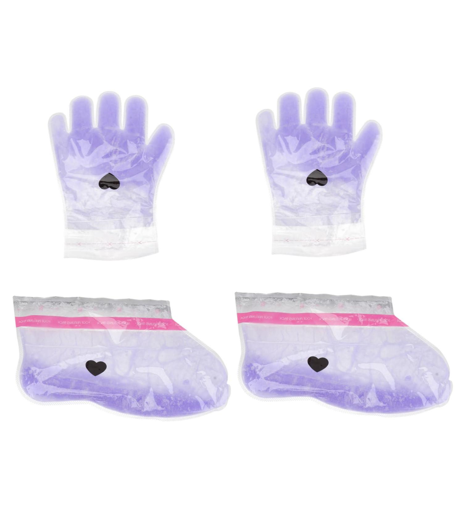 VALICLUD 2paires Cire Pour Mains Et Film Pour Cire De Paraffine Kit De Pour Soins Des Mains Maison - Buy Online on GoSupps.com