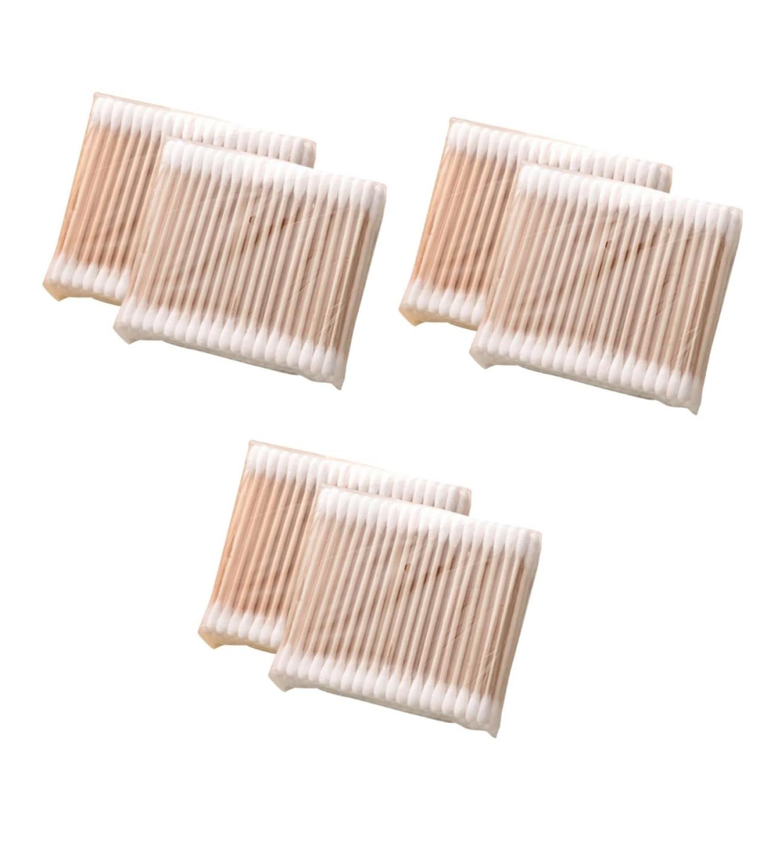 Buy Beaupretty 15 Packs Cotton Swabs - Disposable Double Tipped Makeup & Ear Cleaning Cotton Sticks | International Shipping - Buy Online on GoSupps.com