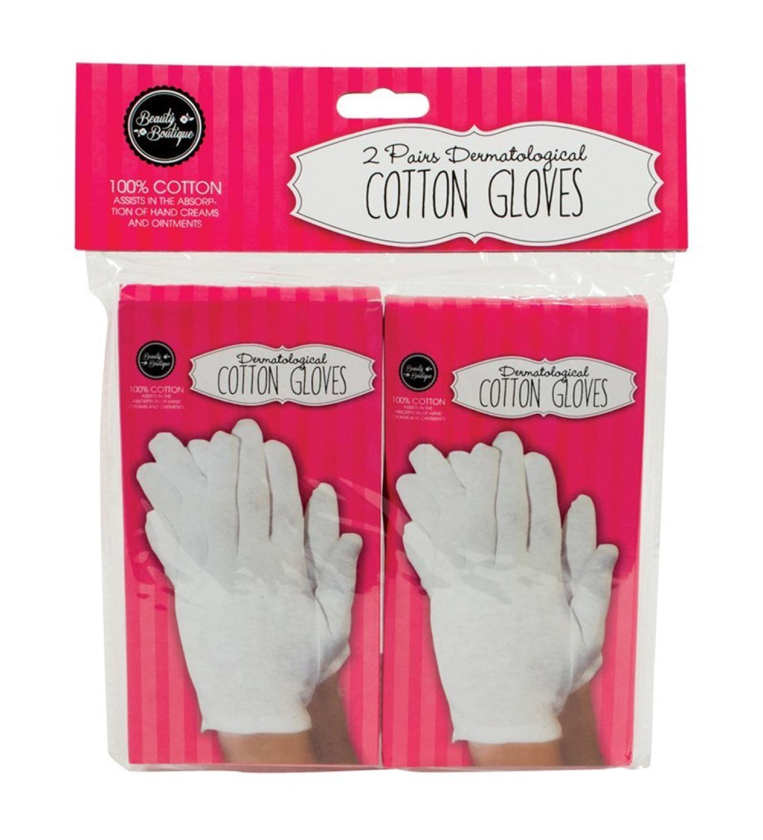 DERMATOLOGICAL COTTON GLOVES 1 White