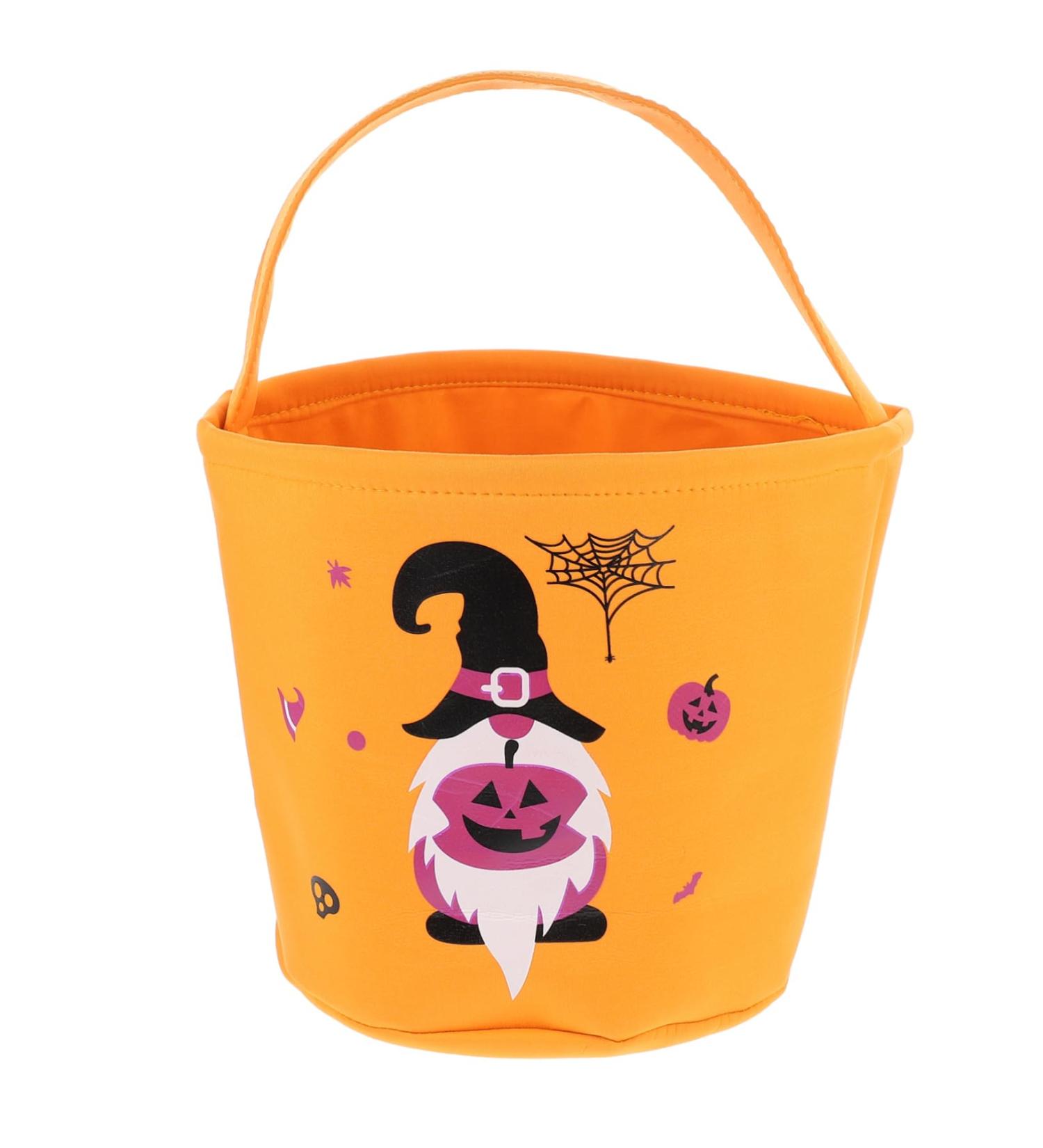 STOBAZA 1 Pc Halloween Candy Bag Handbags Orange Basket Portable Halloween Basket Child Basket - Buy Online on GoSupps.com