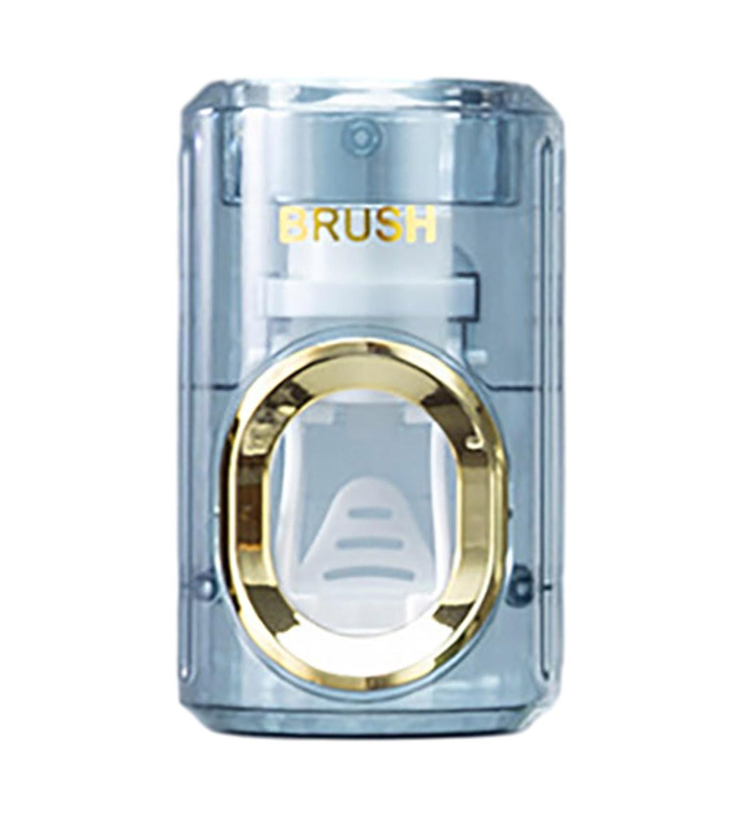 Erhigher Long-Lasting Toothpaste Dispenser Automatic Squeezer Hands-Free Space-Saving with Dust-Proof Holder Wall Mounted Detachable Easy to Clean Durable Ps Blue - Buy Online on GoSupps.com