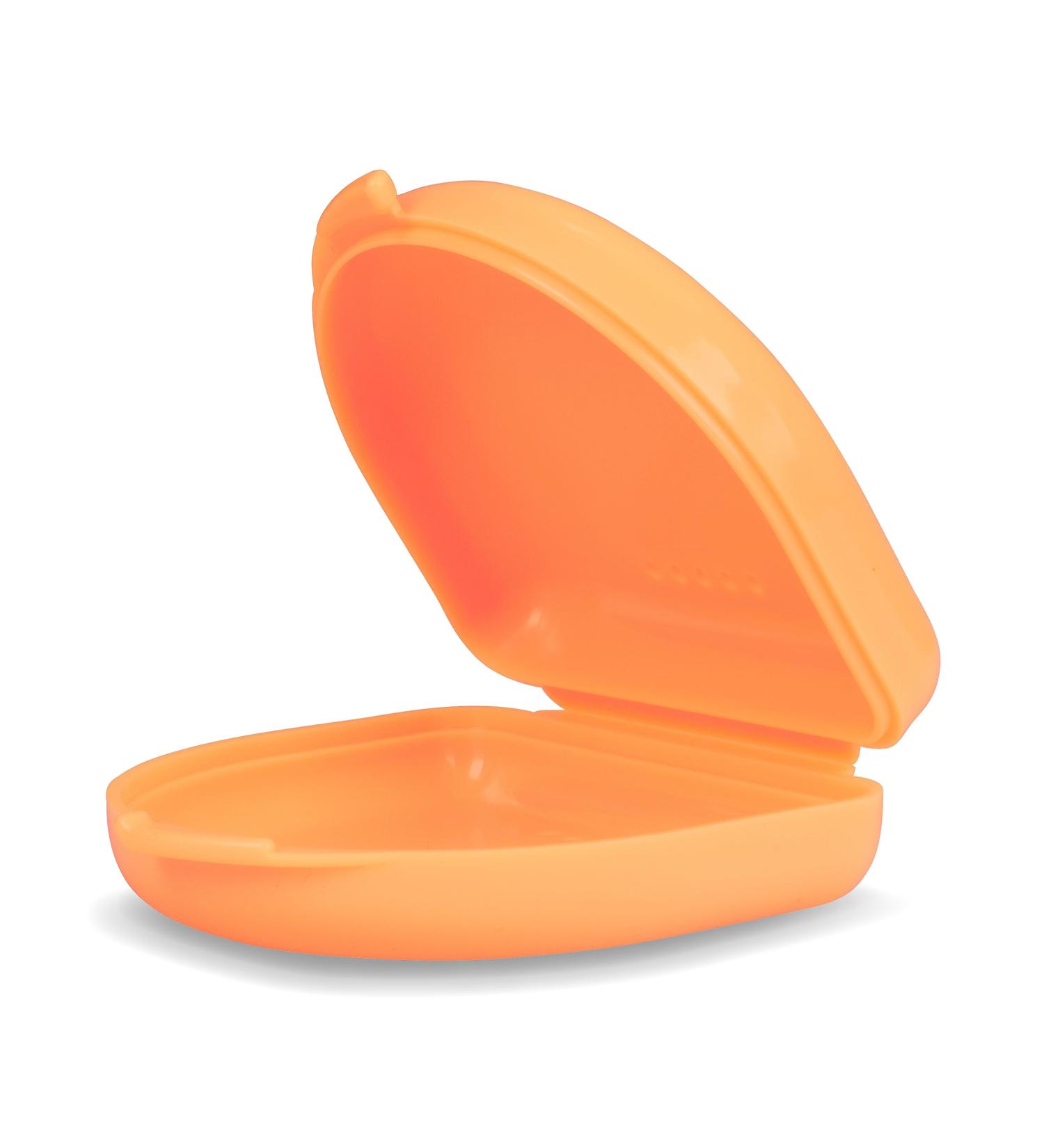 Wellsamed Orthodontic Splint Box Classic - Orange | Ideal Storage for Braces & Dental Splints - International Shipping - Buy Online on GoSupps.com