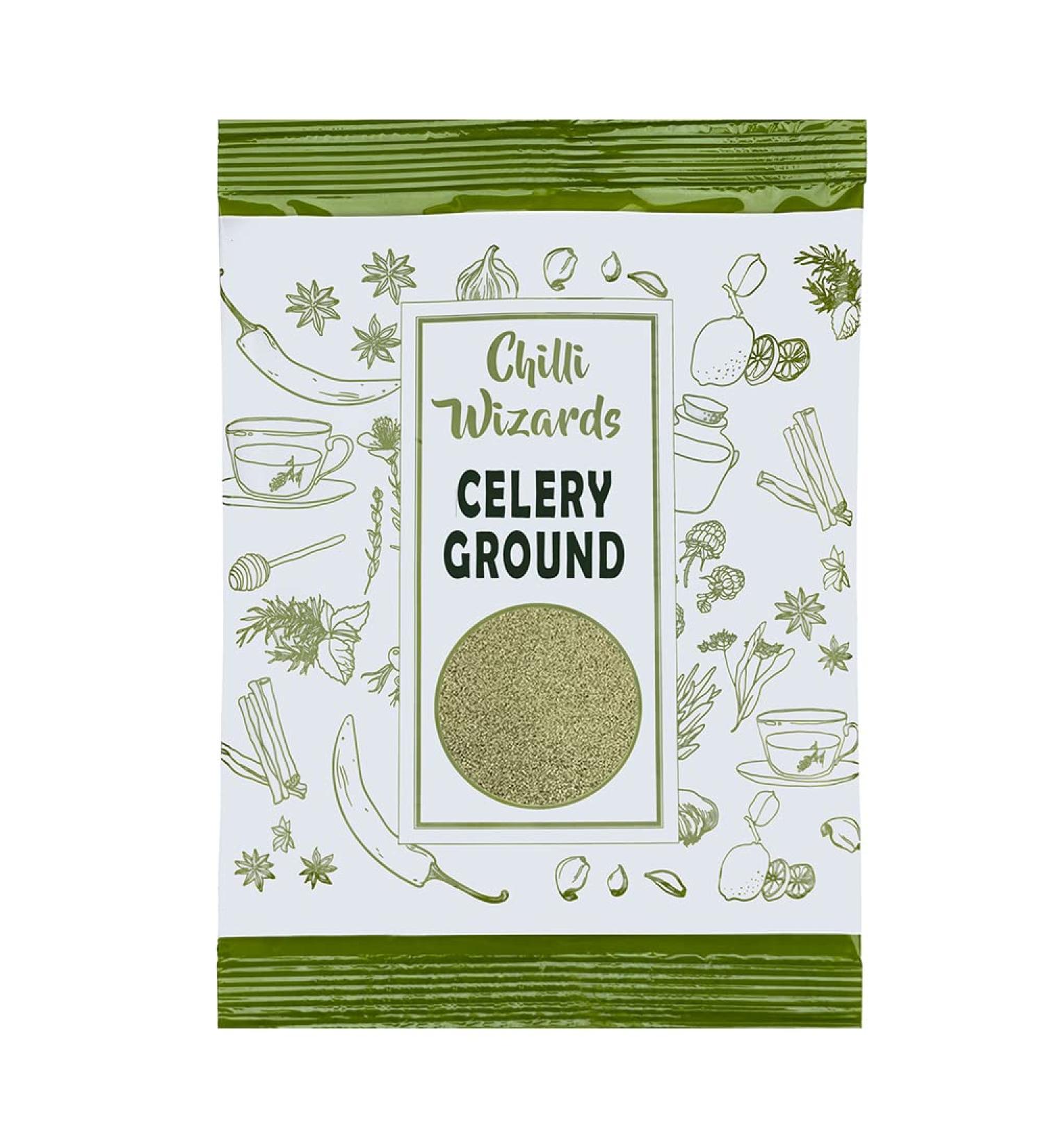Ground Celery HT 100g - Chilli Wizards