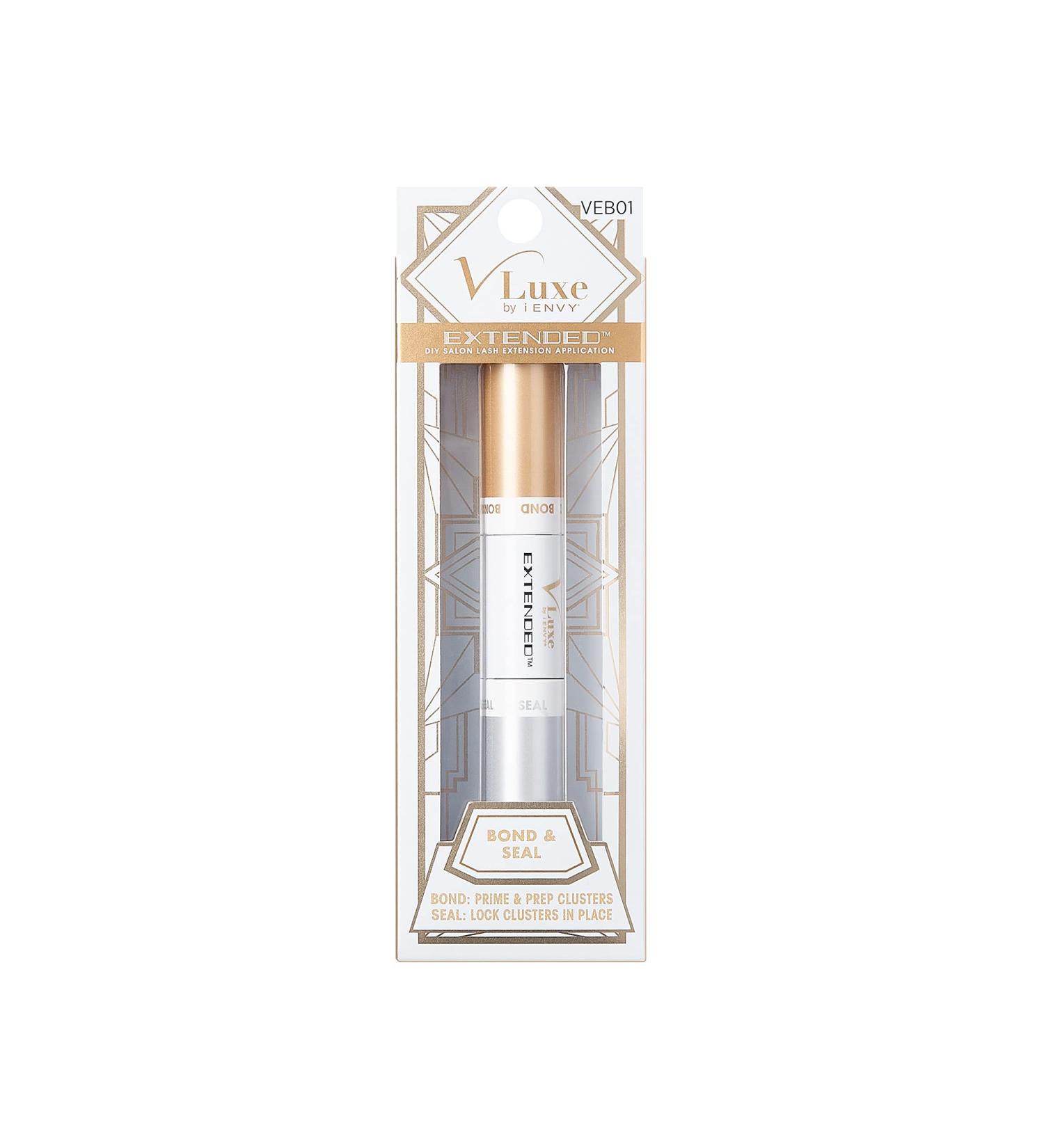 VLuxe Extended Collection DIY Eyelash Extension Bond & Seal with Biotin & Vitamin E | Strong & Gentle Adhesive for All-Day Wear - Buy Online on GoSupps.com