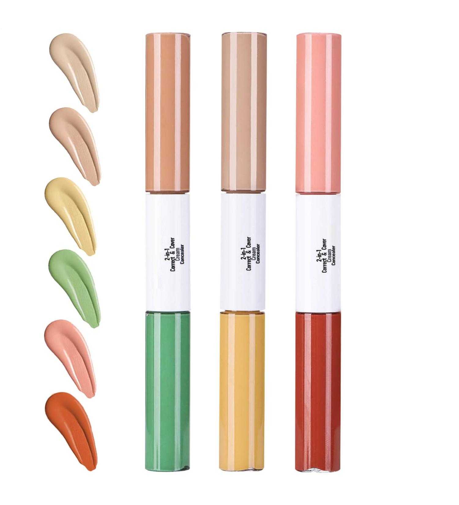 Makeup Concealer Liquid Coverage Cosmetics 0.2 x 20.31 Inches Lightweight Waterproof 3X High Everyday Use Solution Full Coverage Corrector for Wedding Gathering Long-lasting - Buy Online on GoSupps.com