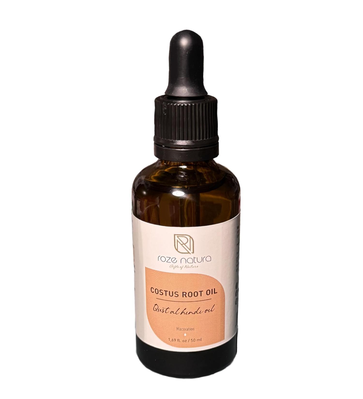 Food Grade COSTUS Root Oil | Qist Al-Hindi (Saussurea Costus) | Qust al Hindi/Oud Oindi | 1.69 fl oz / 50 ml