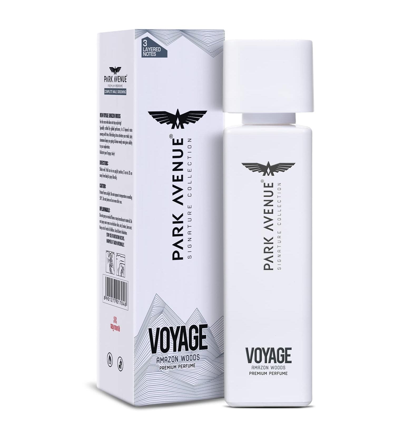 Pa rk -Avenue- Men Voyage Amazon Woods Liquid Perfume 120Ml - Buy Online on GoSupps.com