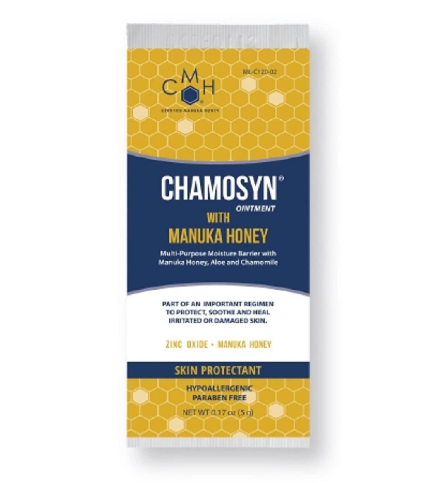 Chamosyn Skin Protectant 5 Gram Individual Packet Scented Ointment Links Medical SC0003W - Box of 144
