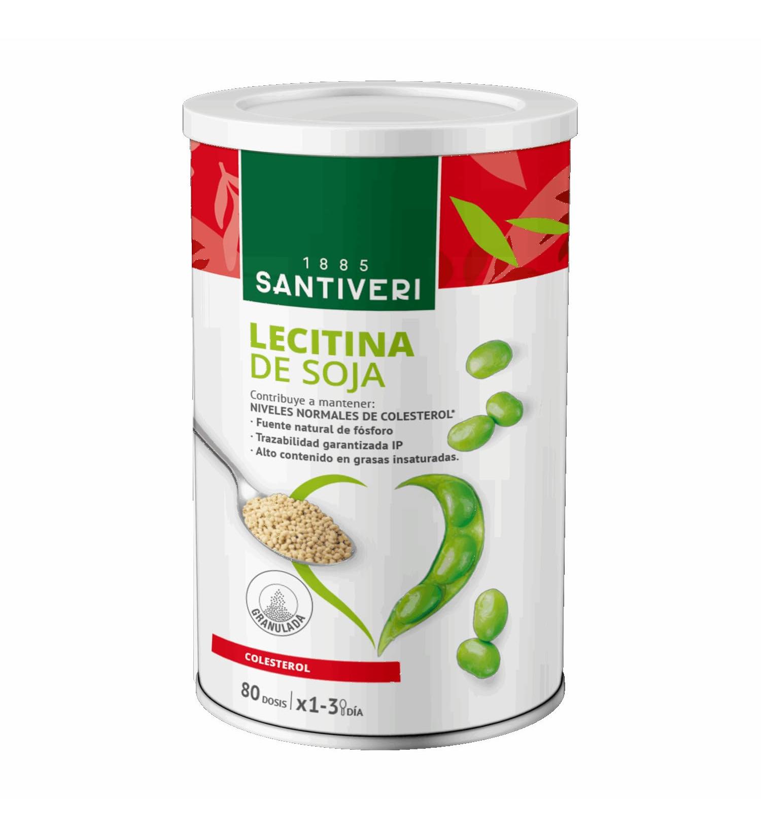 SANTIVERI LECITINA DE SOJA bote 400gr. produit sp cialis pour un usage quotidien poids 400 g s int gre facilement dans une routine de tous les jours et associe fonctionnalit pratique et sensatio - Buy Online on GoSupps.com