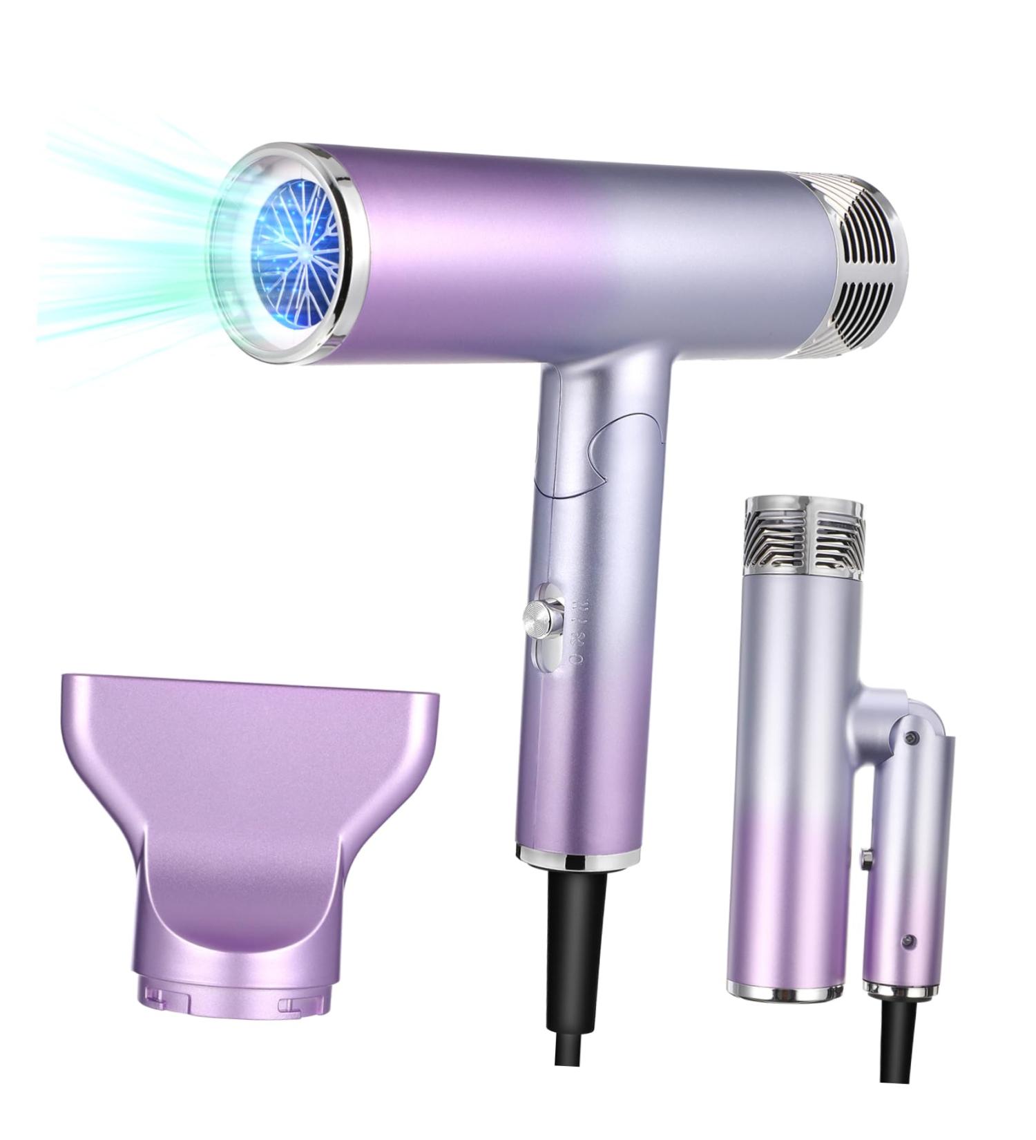 FRCOLOR Hair Dryer Small Travel Blow Dryer Travel Hair Bonnet Dryer Student Diffuser Gradient - Buy Online on GoSupps.com