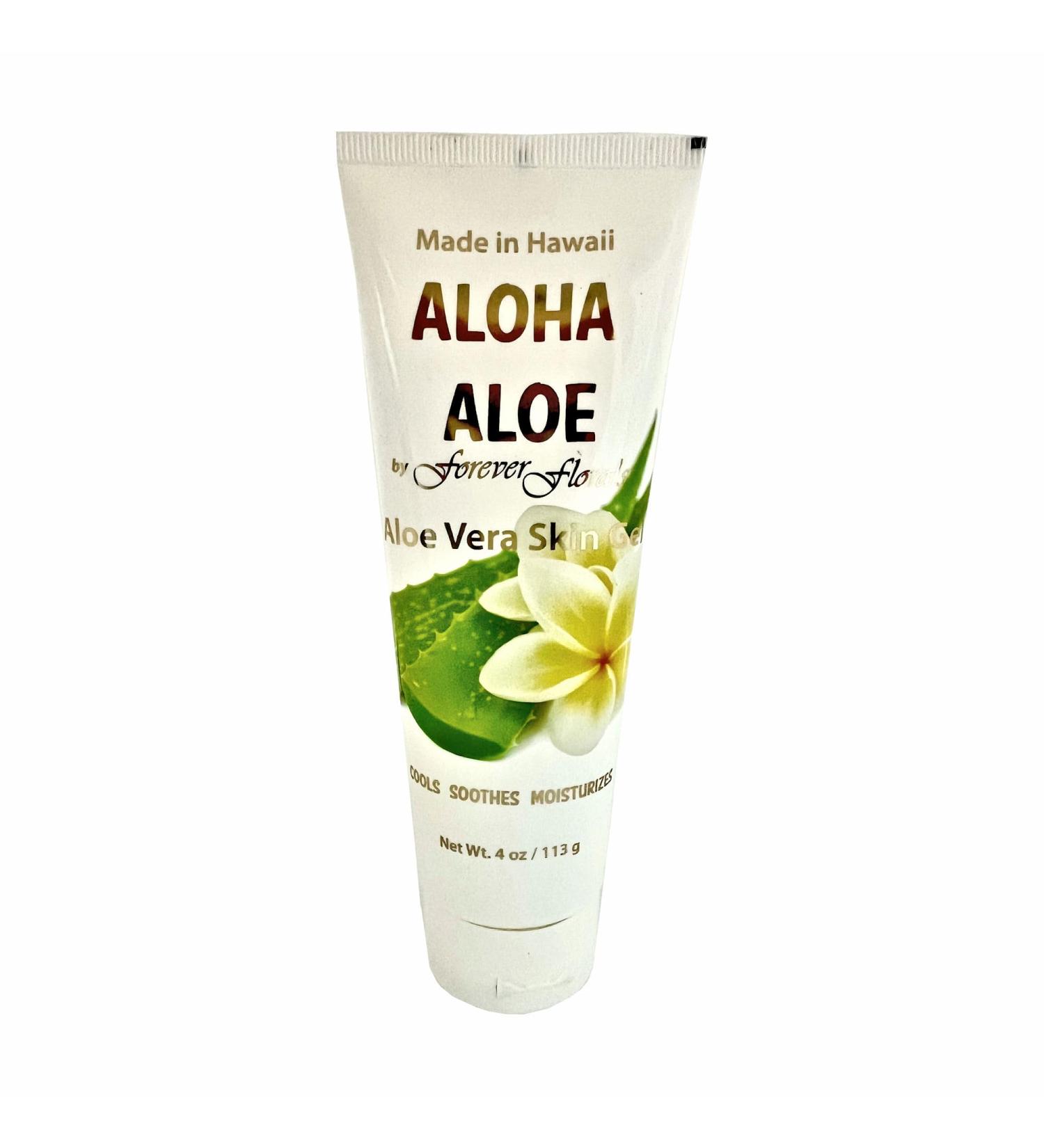Aloha Aloe Hawaii Aloe Vera Gel Cools Soothes Moisturizes Fragrance Free 4 oz - Buy Online on GoSupps.com