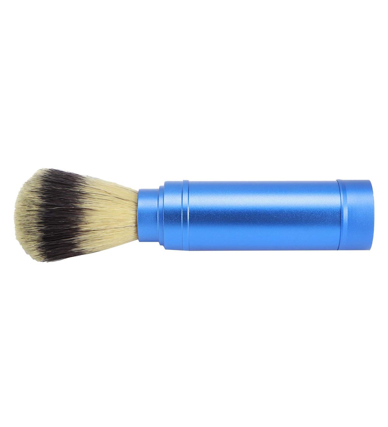 Buy Taidda Men's Razor Brush - Travel-Friendly Aluminum Beard Brush with High Water Storage & Ergonomic Design for Perfect Shaving Foam - Buy Online on GoSupps.com