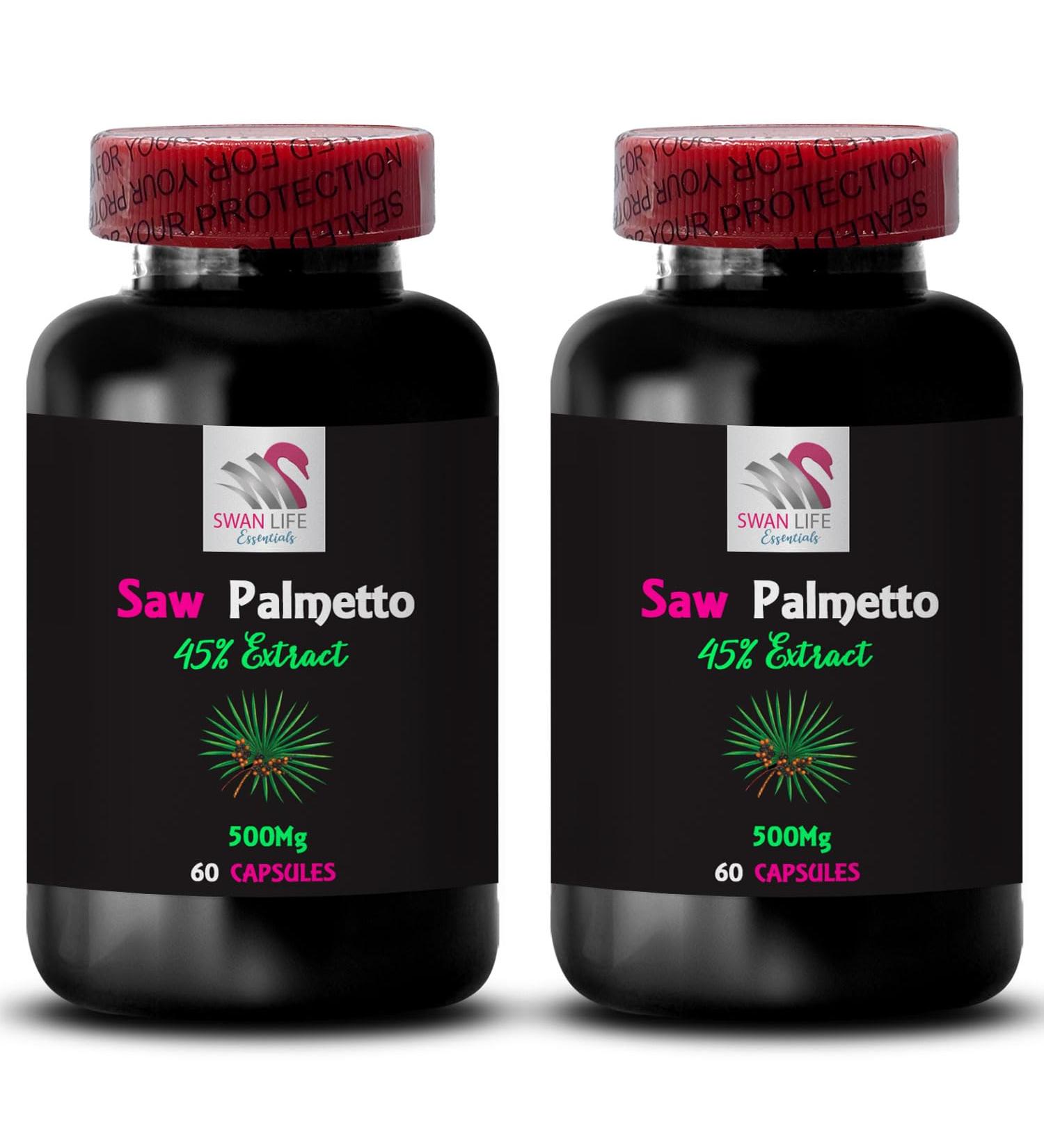 Saw Palmetto Extract - Whole Fruit Saw Palmetto Herbal Blend Saw Palmetto Daily Support Herbal Support Vegetarian Capsules Traditional Use Extract Formula Clean Complex Natural Supplement 2B - Buy Online on GoSupps.com