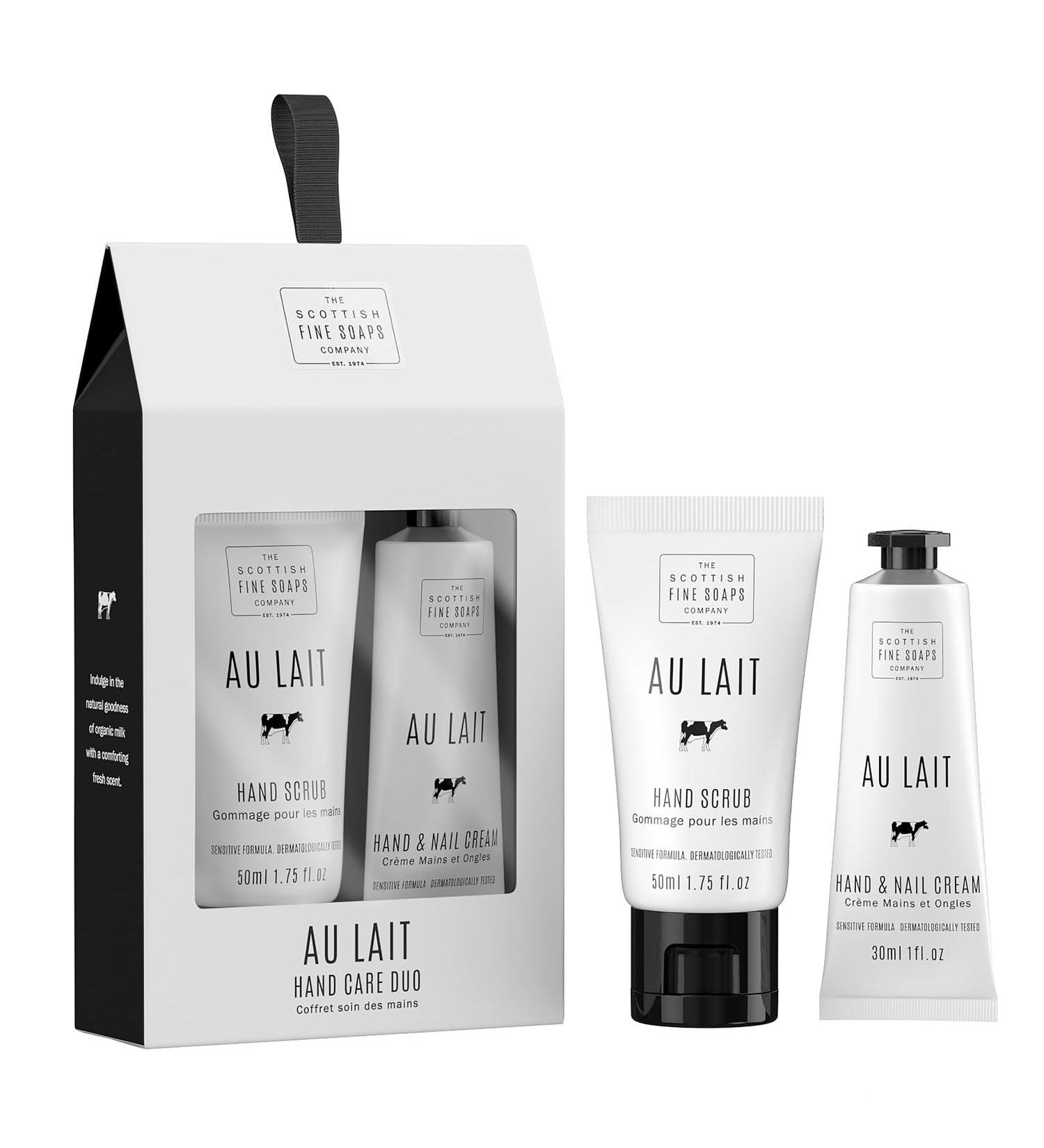 Scottish Fine Soaps Co Hand Care Duo Cream & Scrub Gift Set - Au Lait