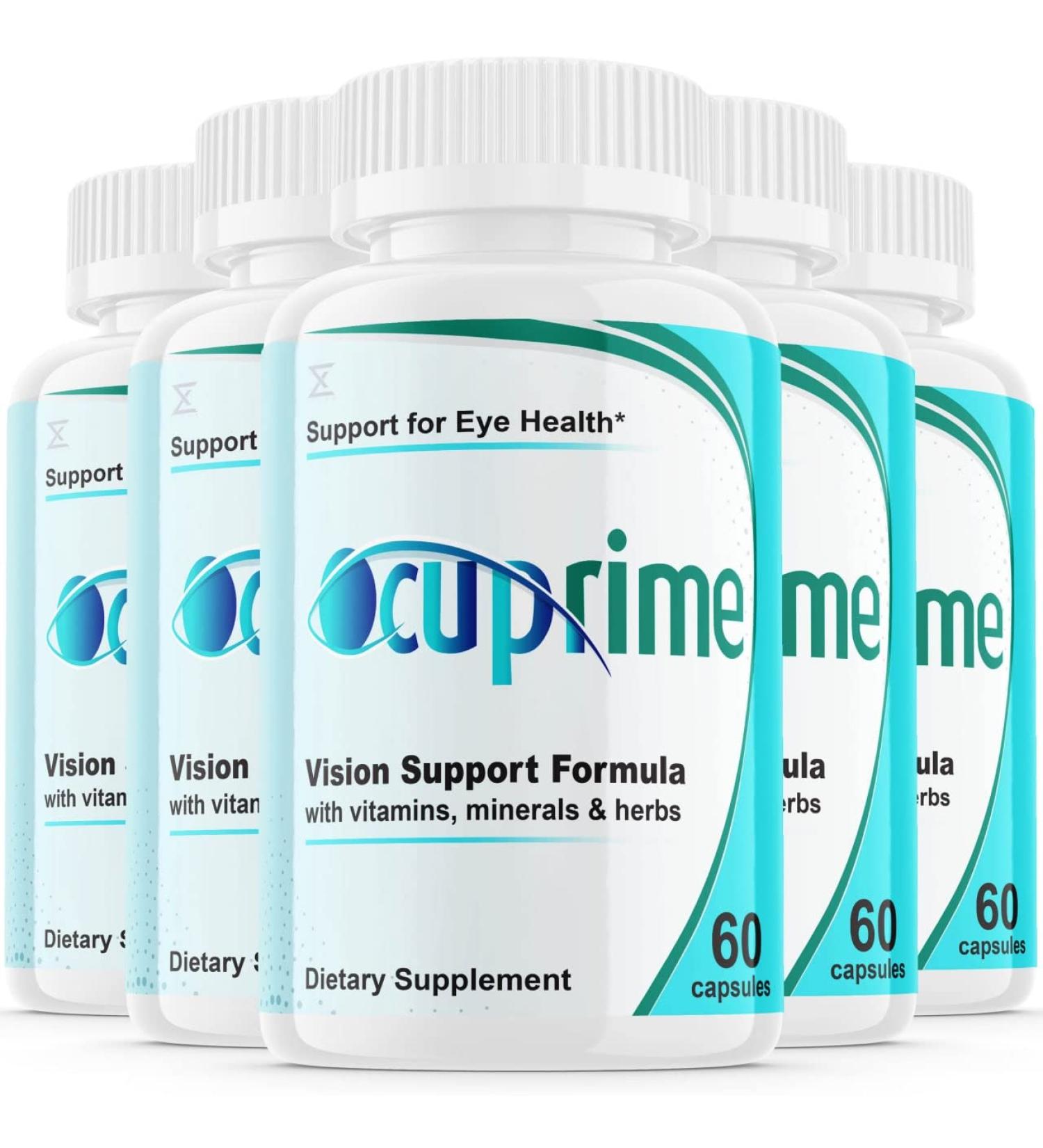 Sigma Times Ocuprime for Eyes - Vision Support Supplement (300 Capsules) - Buy Online on GoSupps.com