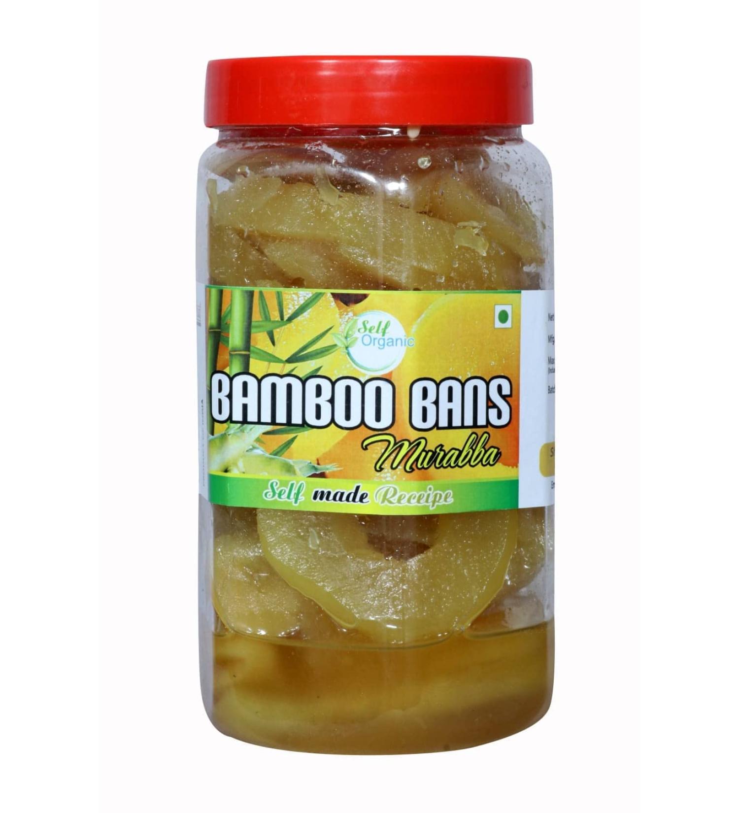 YANG Sweet Bamboo Murabba | Fresh and natural ready-to-eat forbidden Ka Murabba Helps increase height | No artificial colors or additives 1 kg