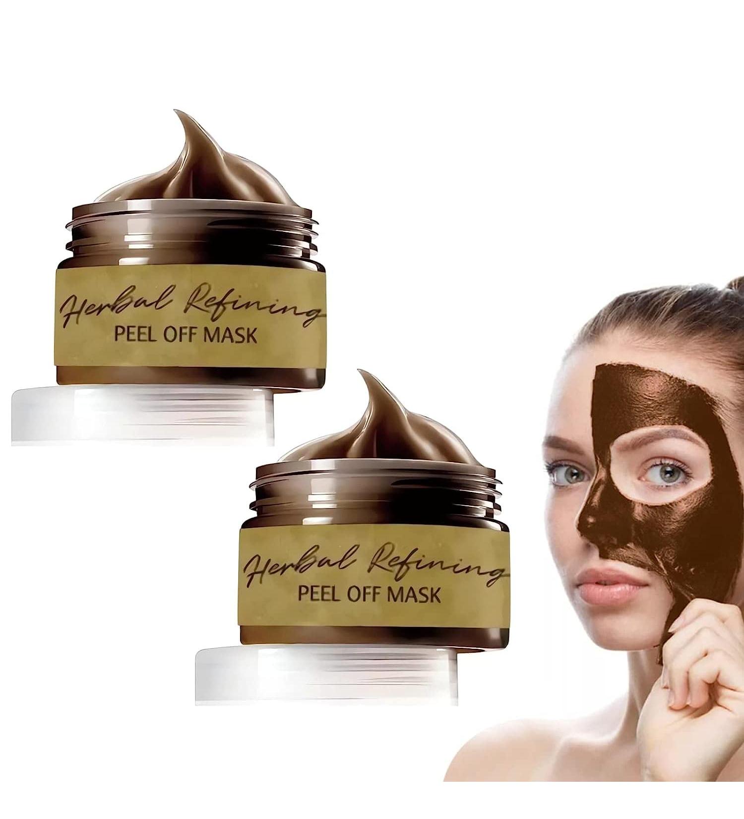 Masque Peel-Off Affinant Pro-Herbal Masques nettoyants anti-points noirs 80 ml Masque nettoyant en profondeur Masque Peel Off pour les points noirs et les pores (1) - Buy Online on GoSupps.com