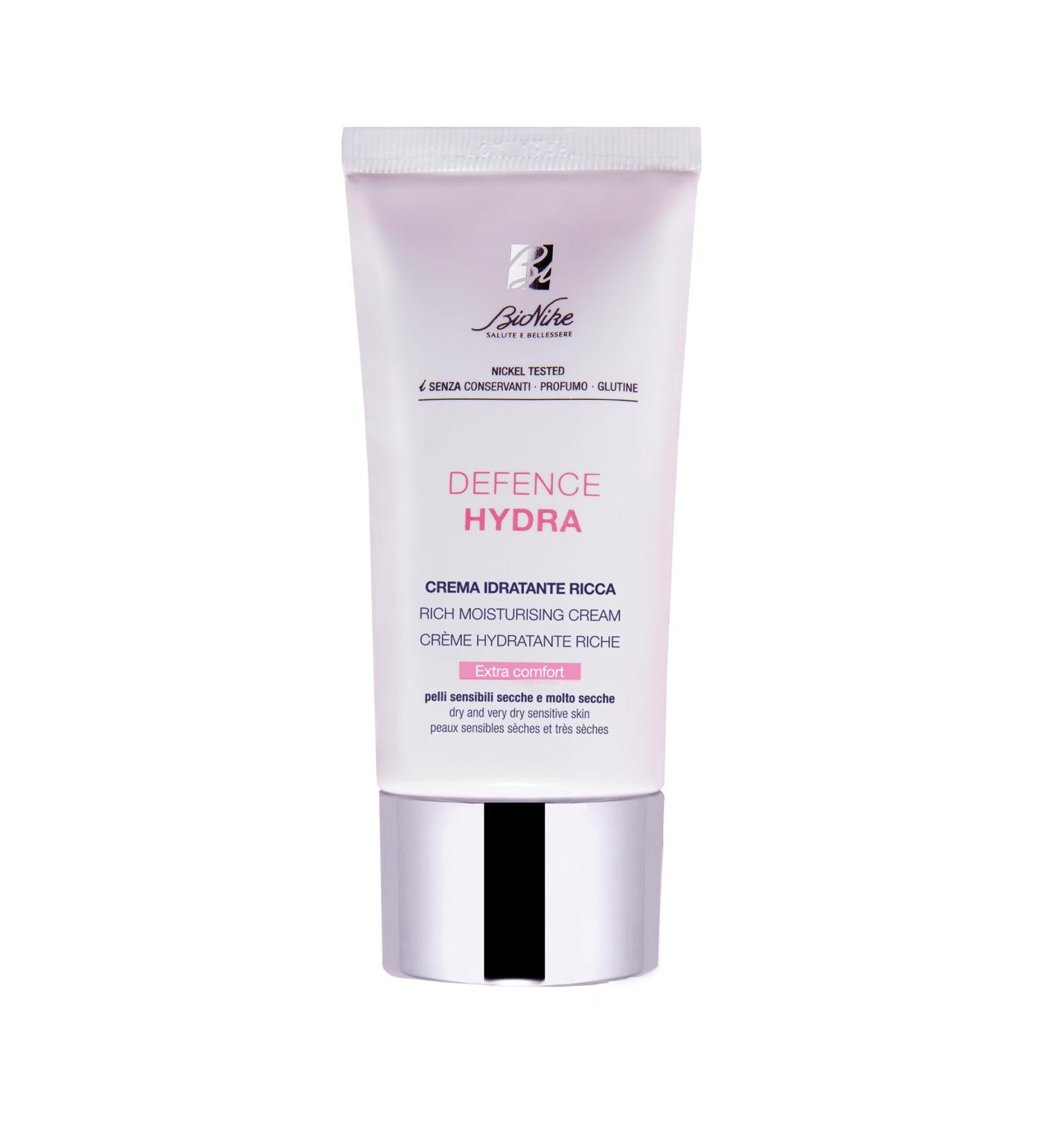 Bionike Defence Hydra - Crema Idratante Ricca 50ml - Buy Online on GoSupps.com