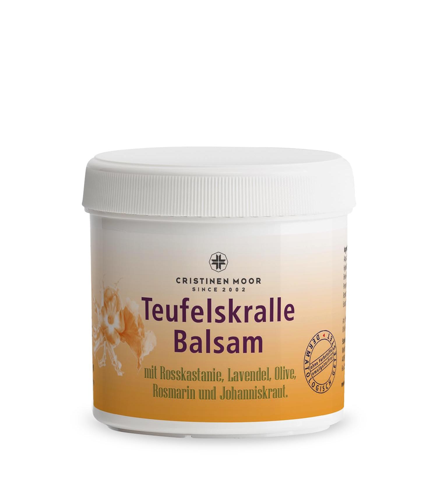CristinenMoor Devils Claw Balm 200 ml - Natural Pain Relief | International Shipping Available - Buy Online on GoSupps.com