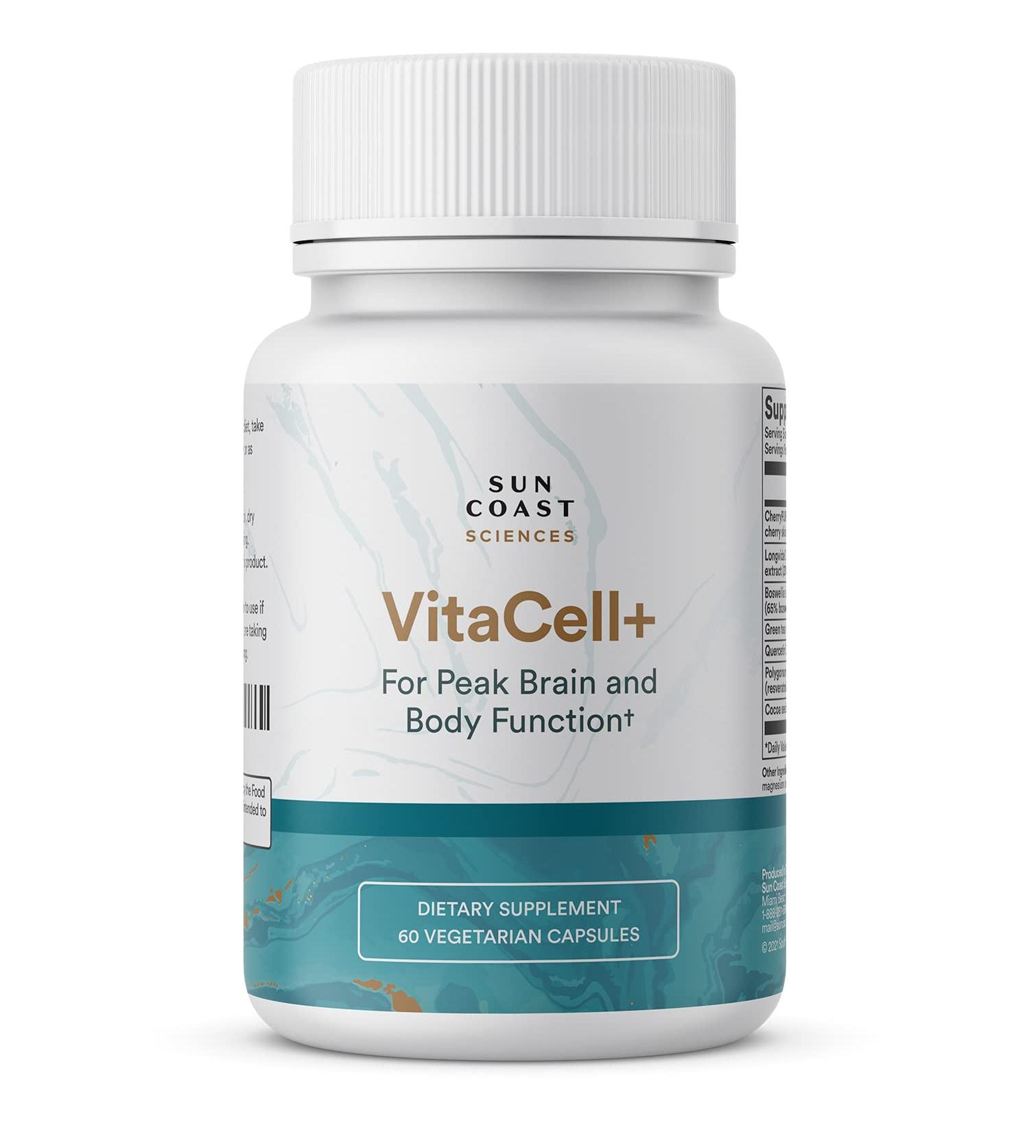 Vitacell Longvida Liposomal Curcumin Capsules: Joint Support, Energy Boost, Brain Fog Relief, Quercetin, Resveratrol, Boswellia Serrata - Buy Online on GoSupps.com