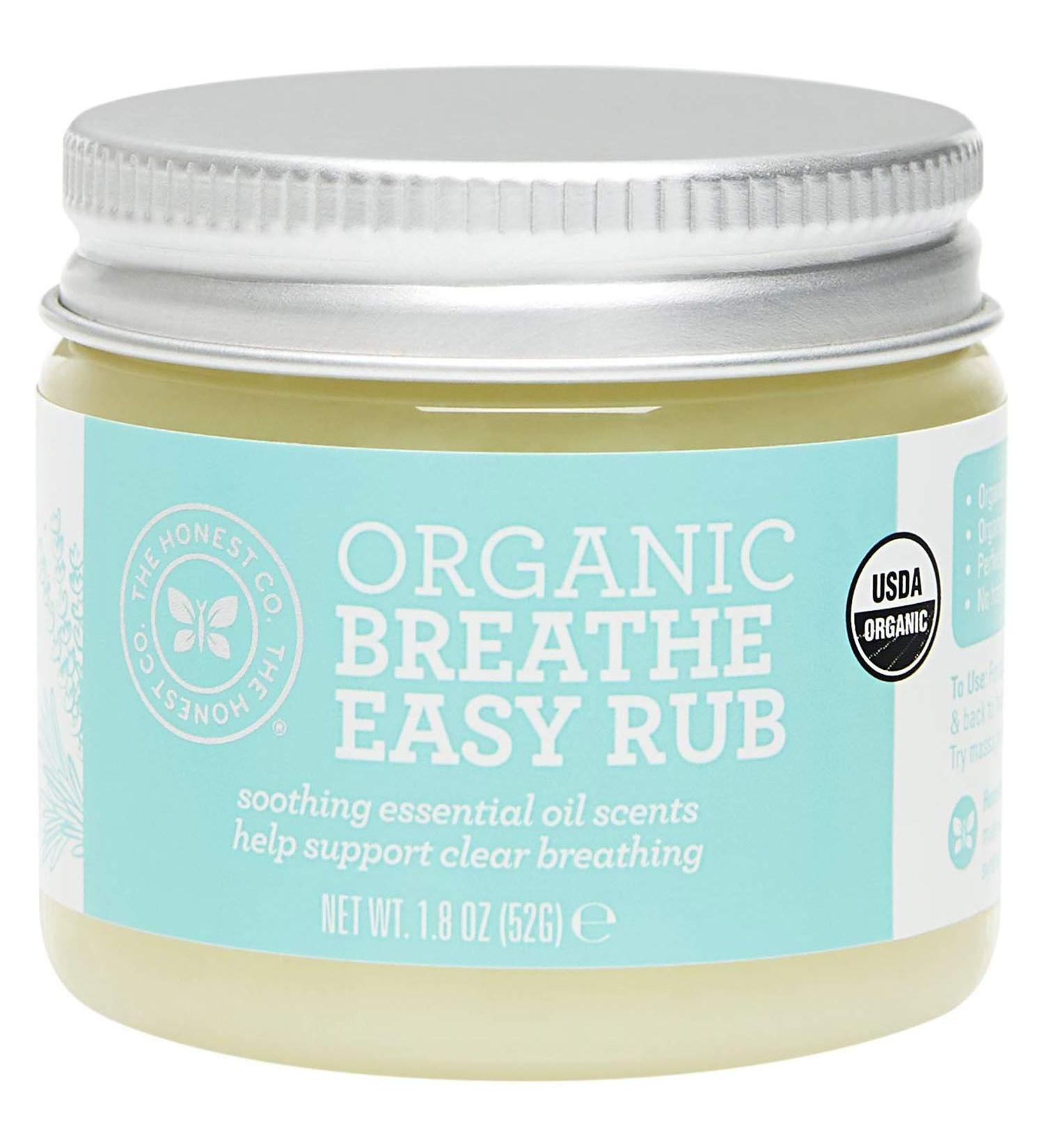 The Honest Company Organic Breathe Easy Rub 1.8 oz | Natural Vapor Rub - Buy Online on GoSupps.com