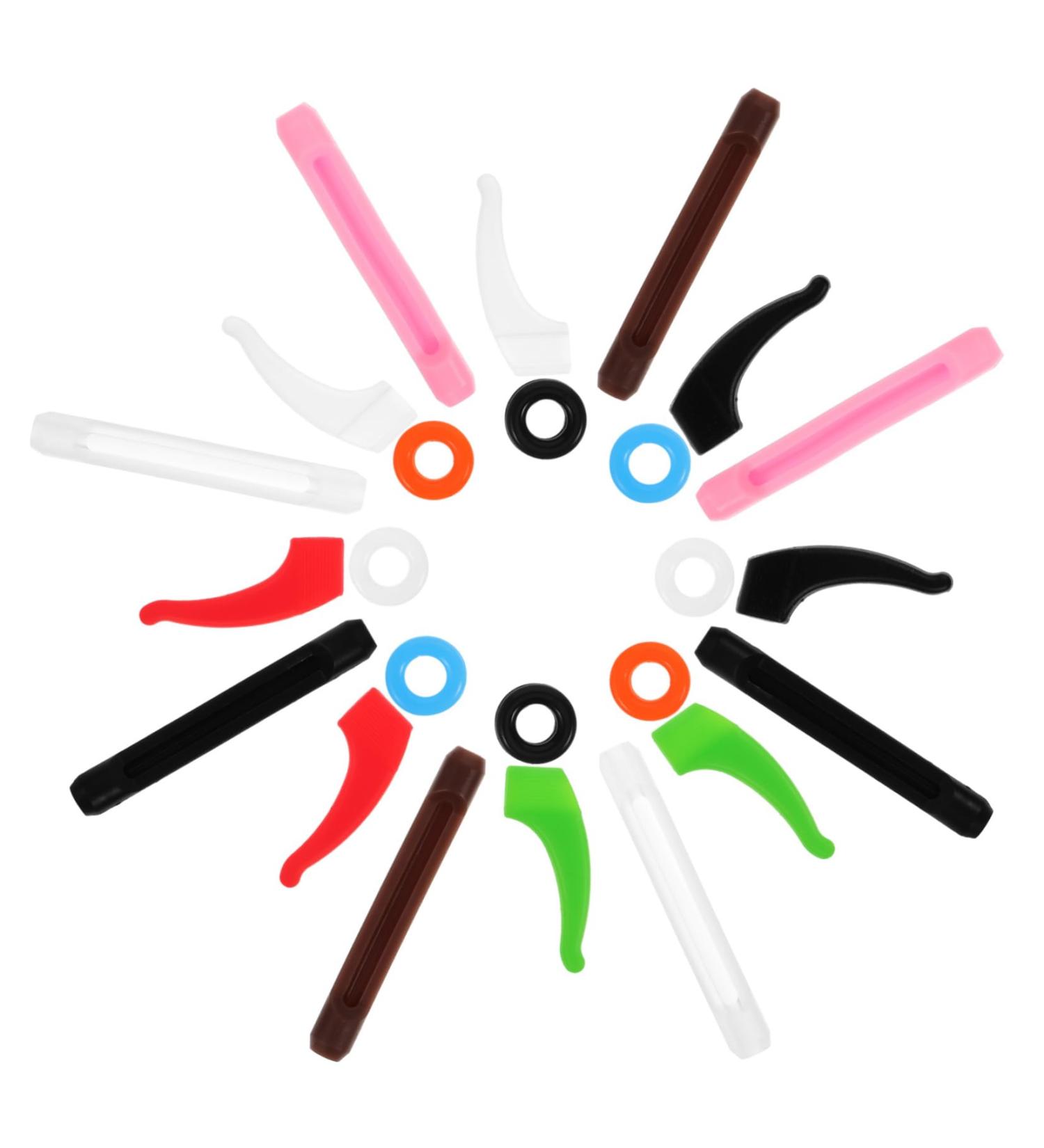 Buy Angoily Portable Glasses Holder & Slipproof Ear Hooks - Adjustable Sunglasses Bracket & Anti-Slip Clip for Glasses | International Shipping Available - Buy Online on GoSupps.com