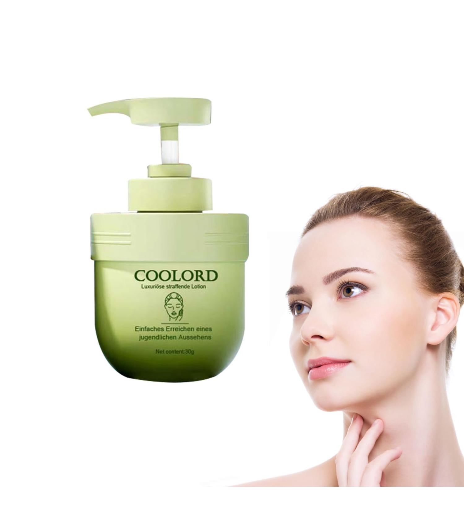 Coolord Luxury Collagen Firming Cream - Anti-Aging Moisturizer with Retinol Hyaluronic Acid for Crepey Skin & Stretch Marks - 1 Fl Oz (30ml) - Ideal for Men & Women - Buy Online on GoSupps.com