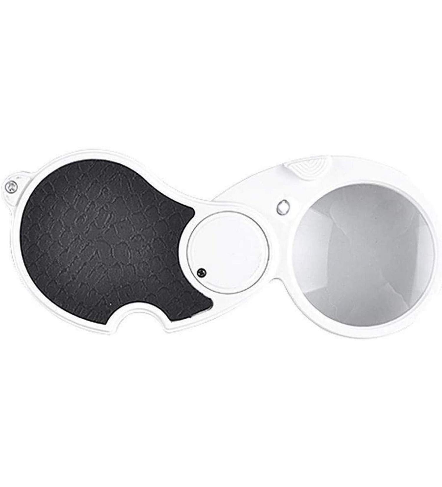 Magnifiers for Craft Work Reading Magnifier with LED Electronic Repair Magnifying Glass Magnifying Glass for The Elderly 5 Times Folded Hand Magnifying Glass Vision - Buy Online on GoSupps.com
