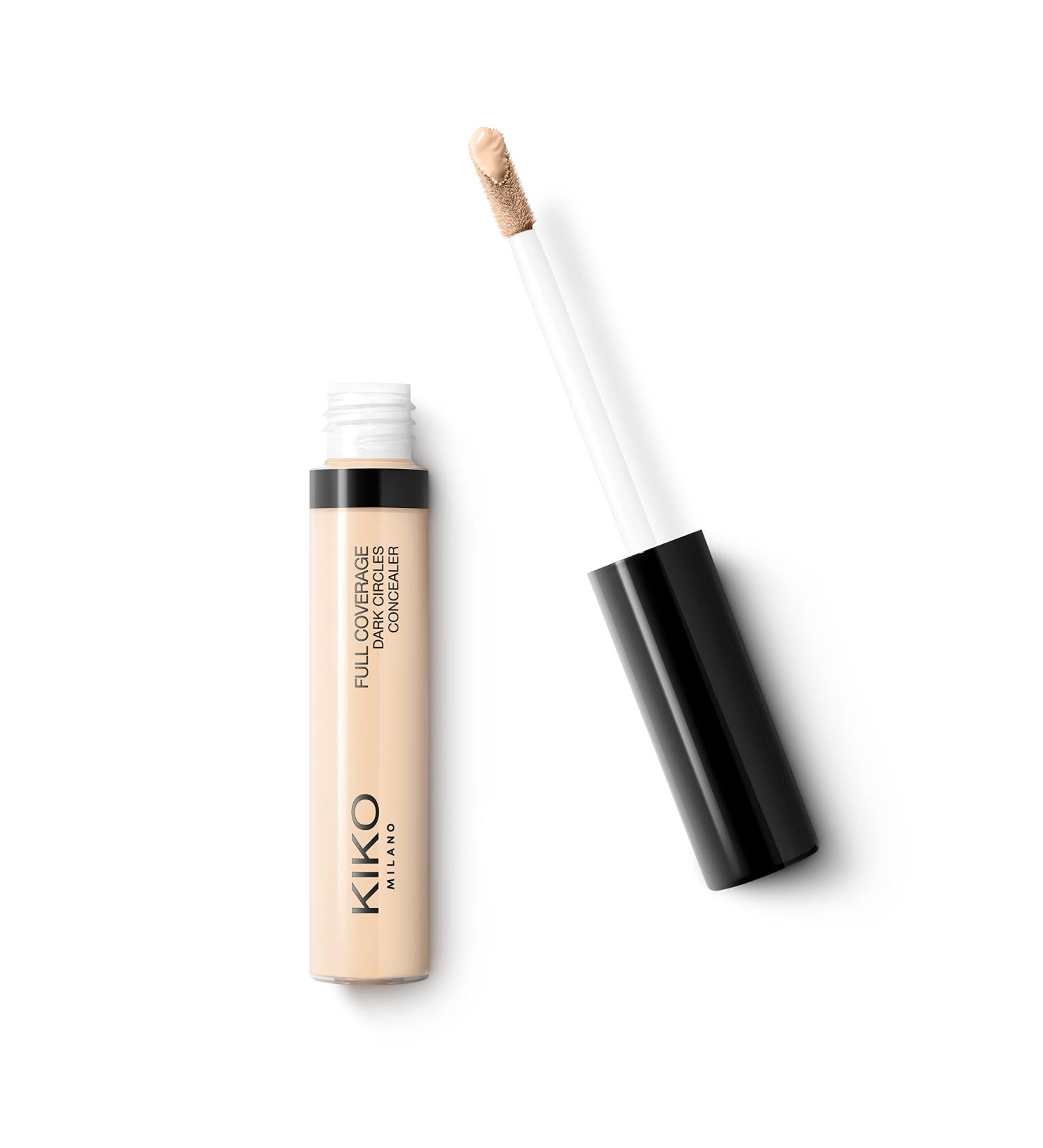 Kiko Milano Full Coverage Dark Circles Concealer 01 - High Opacity Liquid Concealer for Eyes & Face - 20g (1 Pack) | Shop Internationally - Buy Online on GoSupps.com