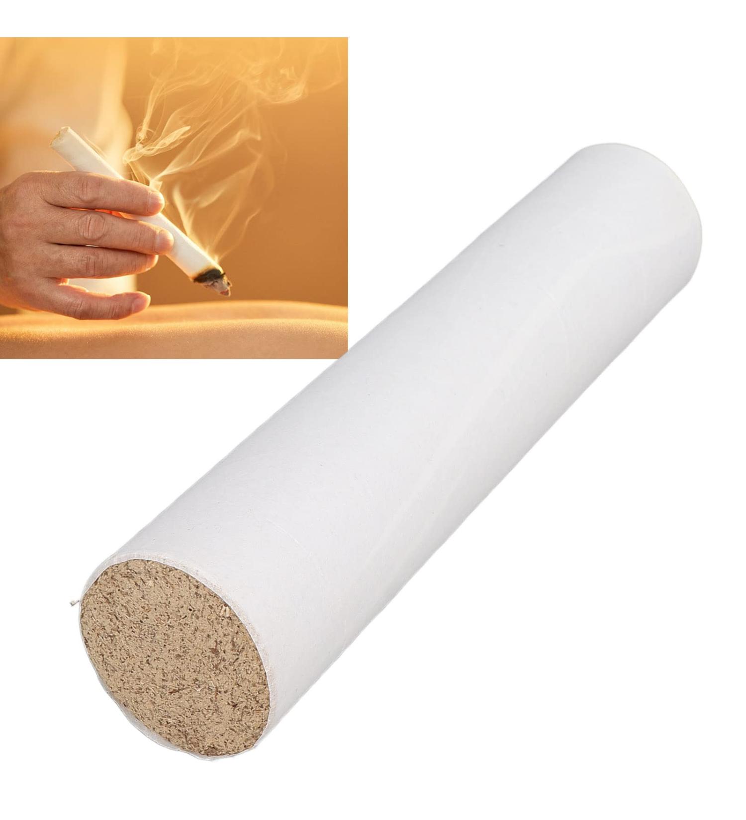 Moxibustion Stick - Smokeless Moxa Roll 20:1 | Natural Mugwort for Home Use | Portable for Men & Women | International Shipping - Buy Online on GoSupps.com