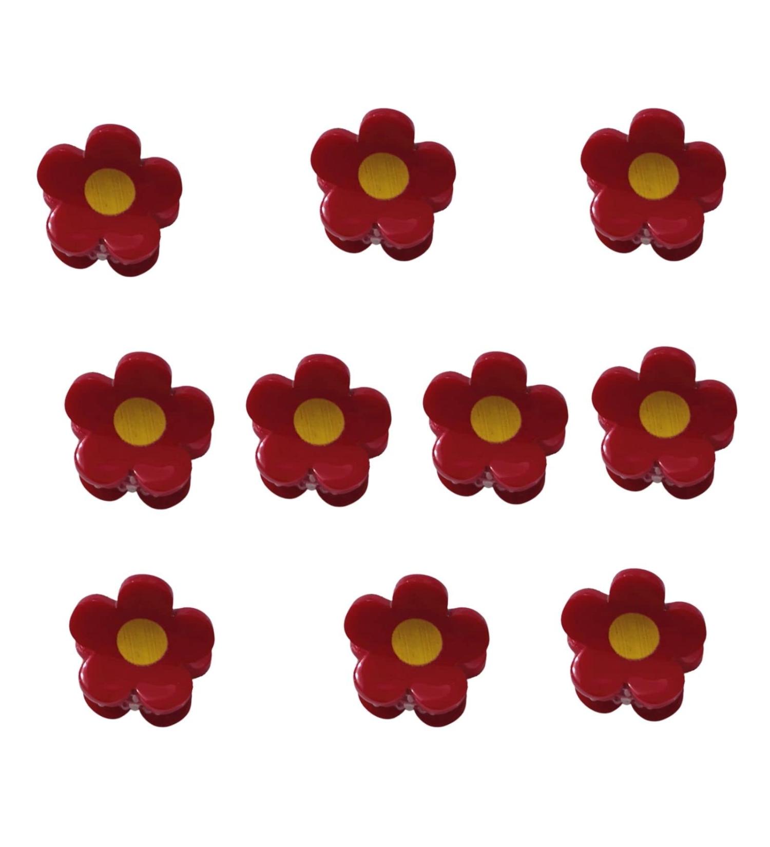 Small Hair Claw Clips Cute Cartoon Small Flower Rainbow Broken Hairpin Mini Claw Clips Tiny Hair Accessories for Women Girls redhua 10pcs 10pcs Redhua - Buy Online on GoSupps.com