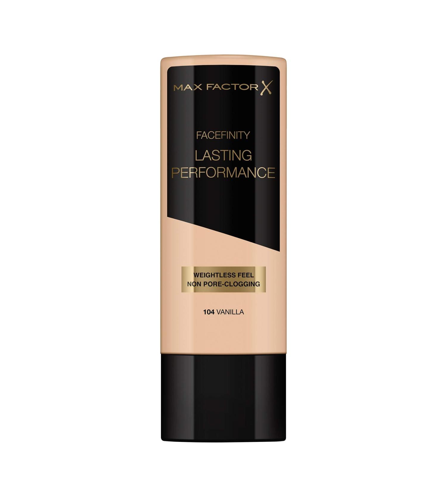 Max Factor Facefinity Lasting Performance Foundation 104 Vanilla - 35ml | Long-lasting Coverage | International Shipping - Buy Online on GoSupps.com