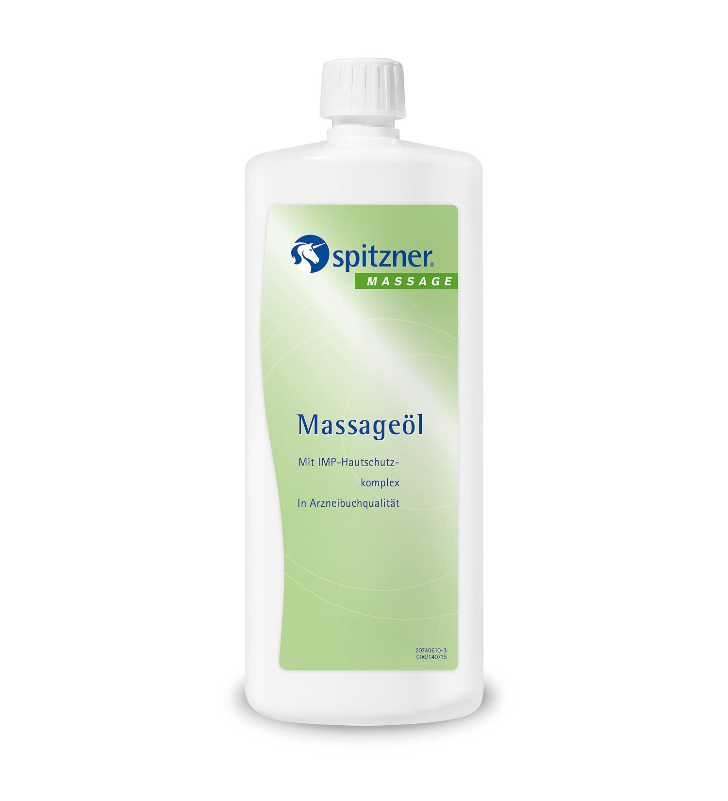Buy Spitzner Massage Oil Classic 1000ml - Nourishing Preservative-Free with IMP Complex for Protected Skin | International Shipping Available - Buy Online on GoSupps.com