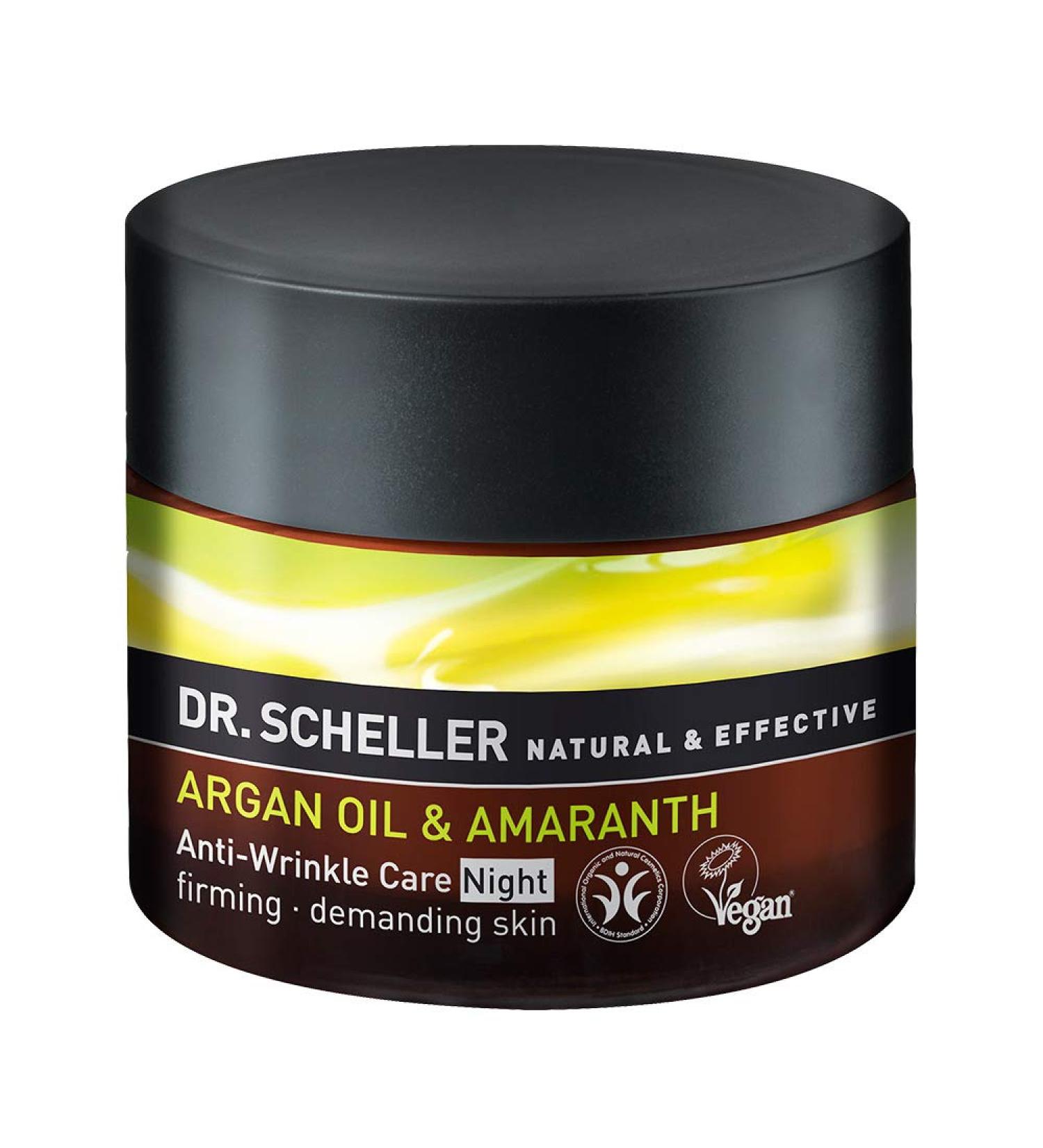 Argan Oil & Amaranth Anti-Wrinkle Night Care 50 ml