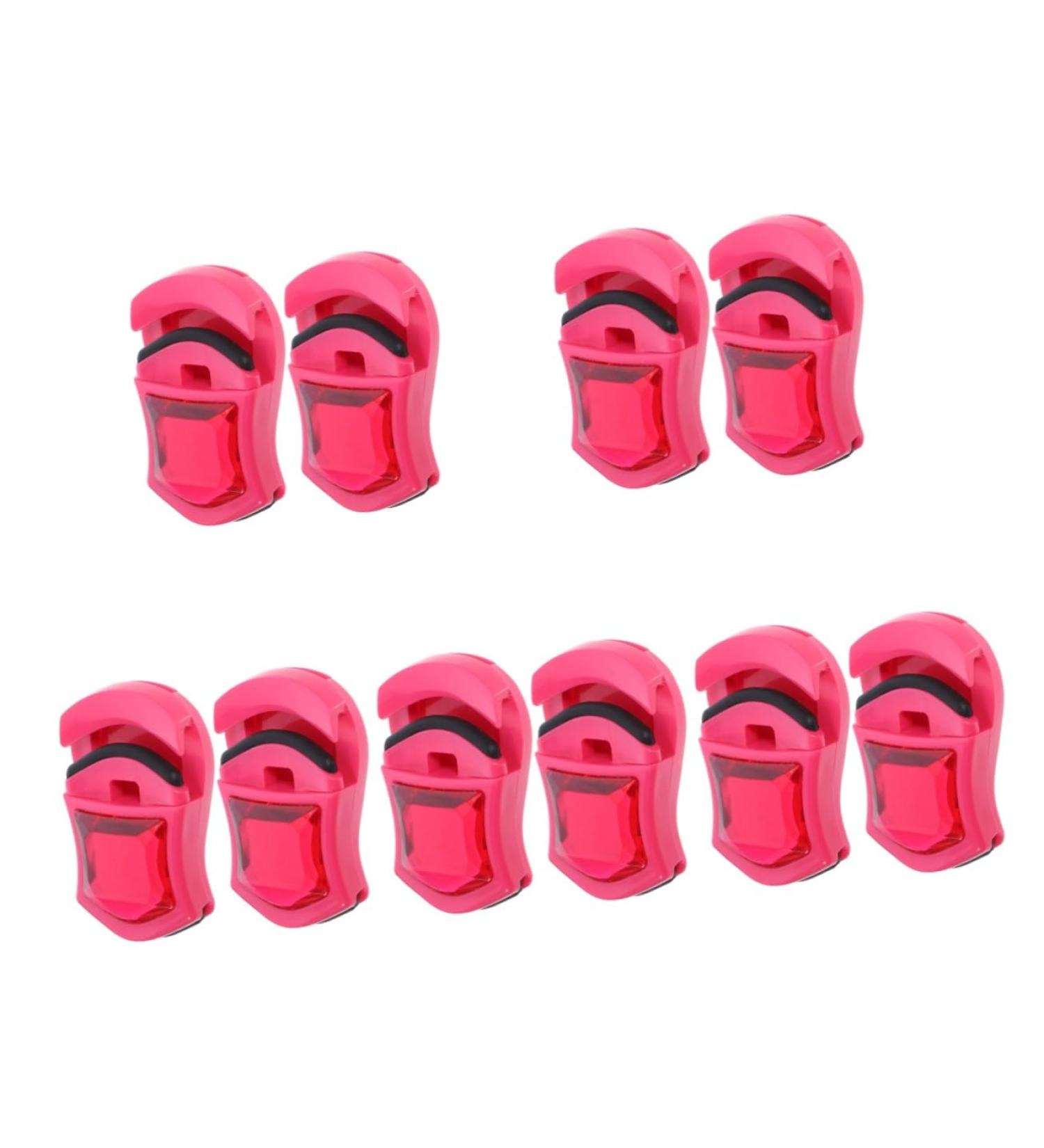 FOMIYES 10 Pcs Eyelash Curlers & Beauty Tools | Premium Eyelash Makeup Kit with Silicone Pads for Lash Curls - Buy Online on GoSupps.com