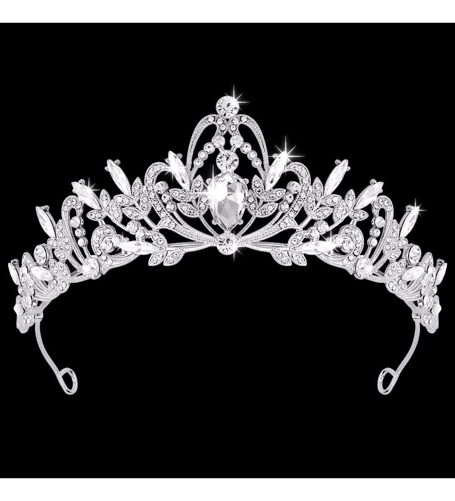 Crystal Tiaras for Women - Wedding, Prom, Pageant, Birthday, Bridal Party - Buy Online on GoSupps.com