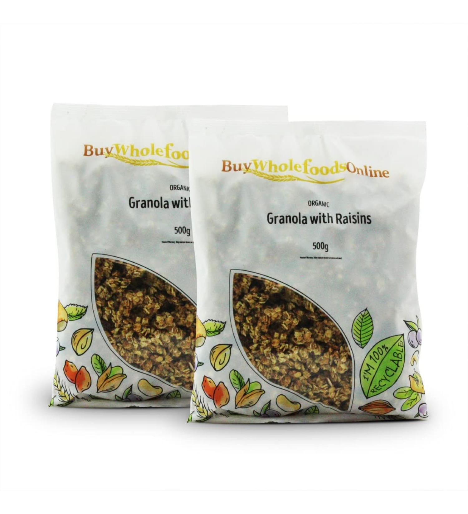 Organic Granola with Raisins 1kg