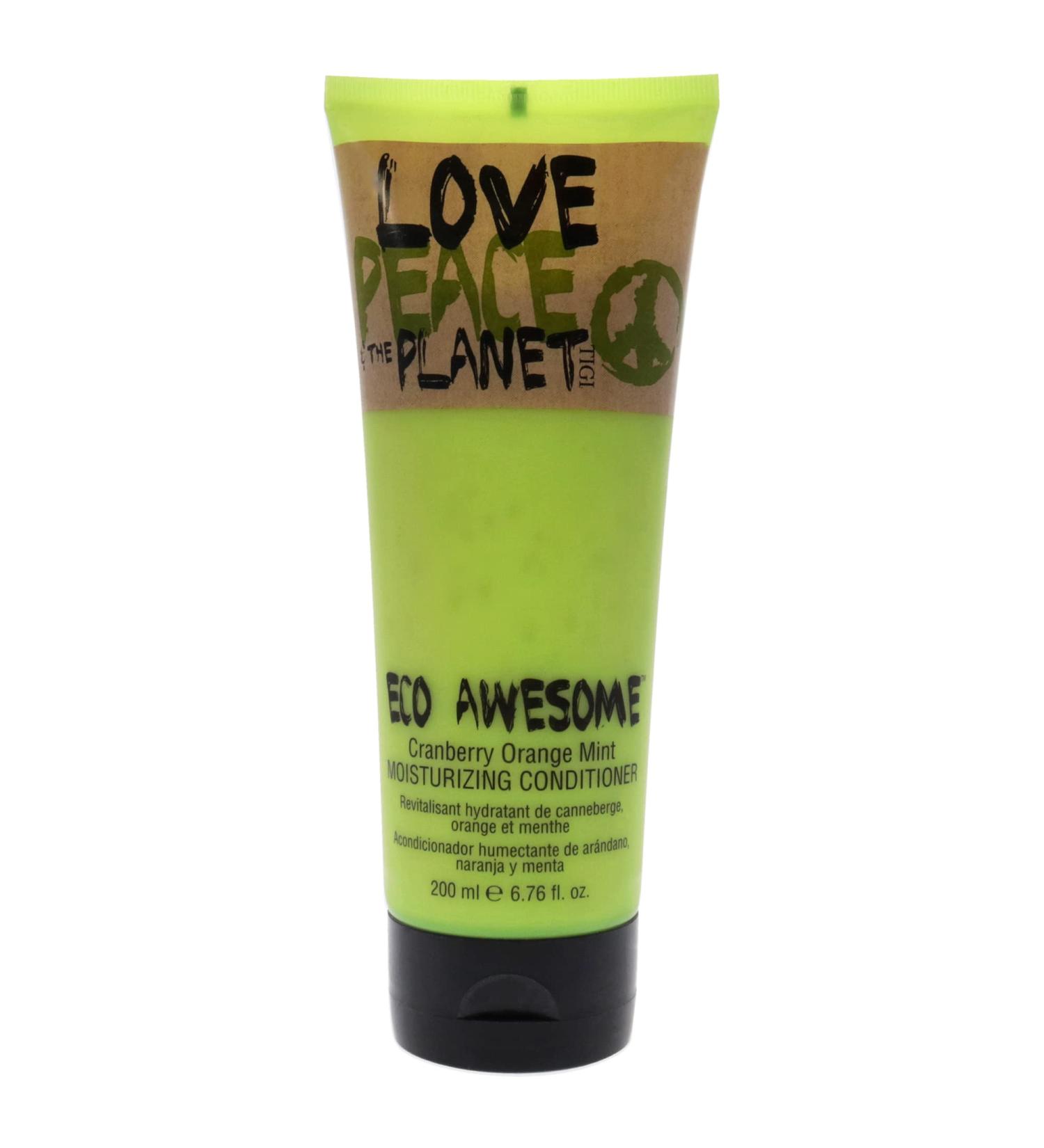 Love Peace and the Planet Eco Awesome Moisturizing Conditioner by TIGI for Unisex - 6.76 oz Conditioner
