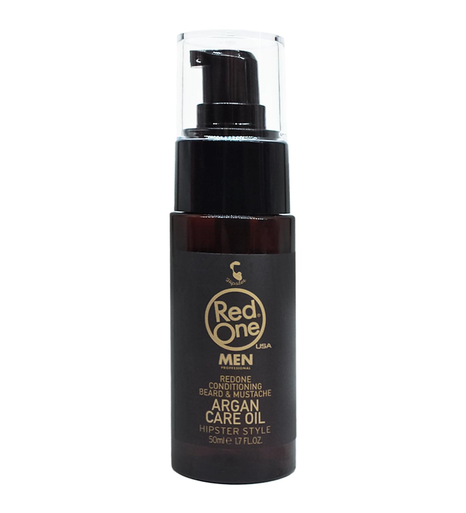 Redone Bart l Men Argan Oil 50ml - Conditioning Beard & Mustache Care - Hipster Style - Healthy Growth & Masculine Fragrance - Barbershop Quality Styling - Buy Online on GoSupps.com